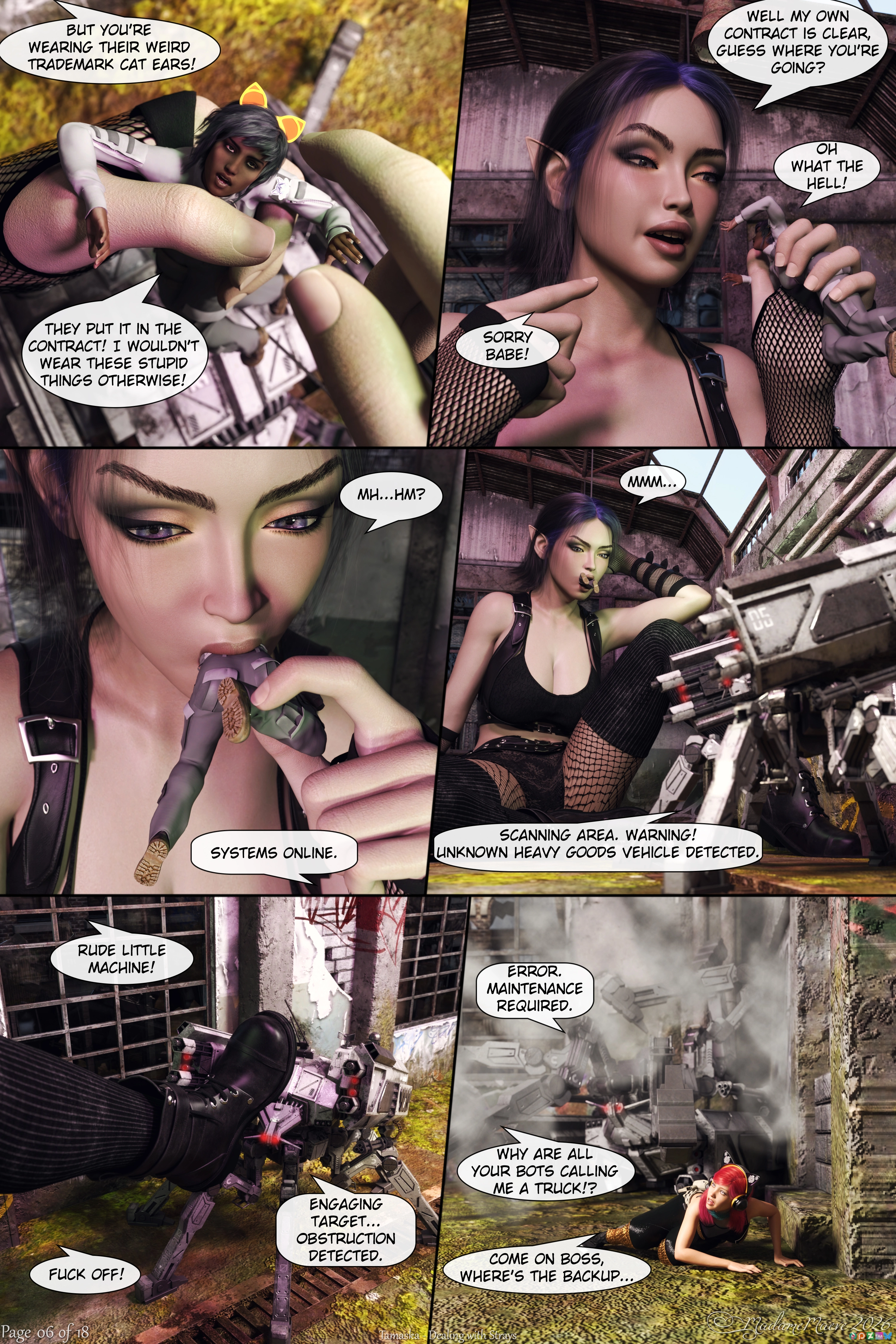 Tamaska: Dealing With Strays [MadameMaeve] - Tamaska: Dealing With Strays - Page 7