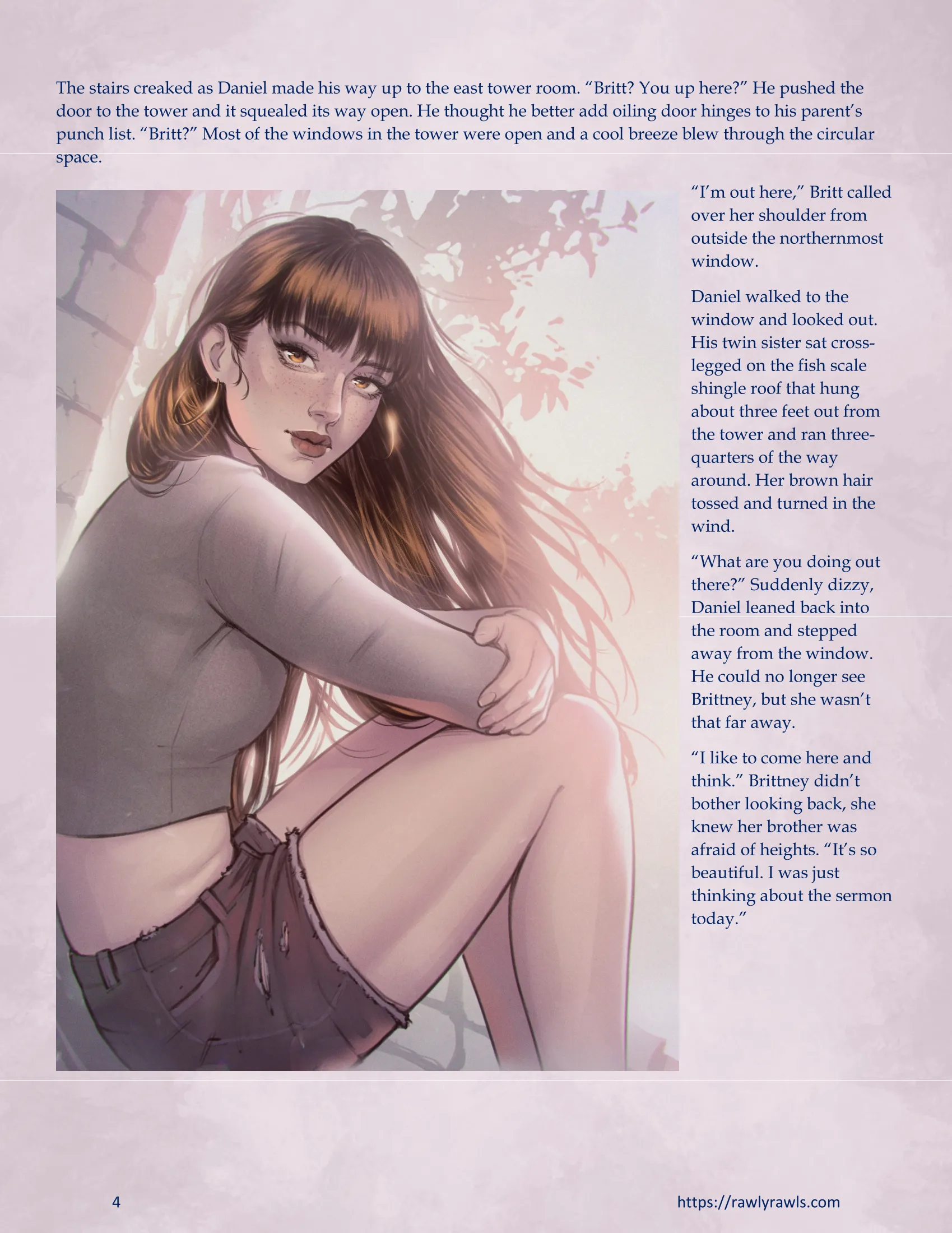 The Haunting Of Palmer Mansion [RawlyRawls] - 4 . The Haunting Of Palmer Mansion - Chapter 4 Part 1 [TenderMindd ] - Page 4