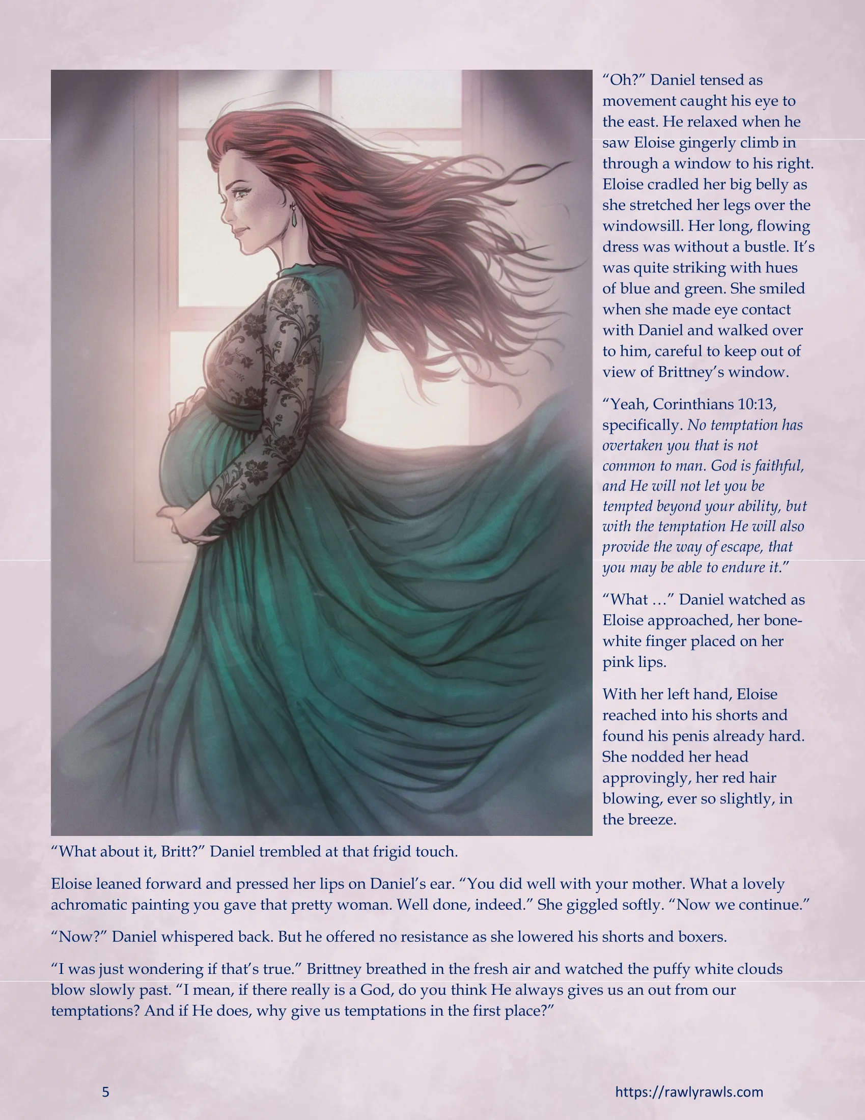 The Haunting Of Palmer Mansion [RawlyRawls] - 4 . The Haunting Of Palmer Mansion - Chapter 4 Part 1 [TenderMindd ] - Page 5