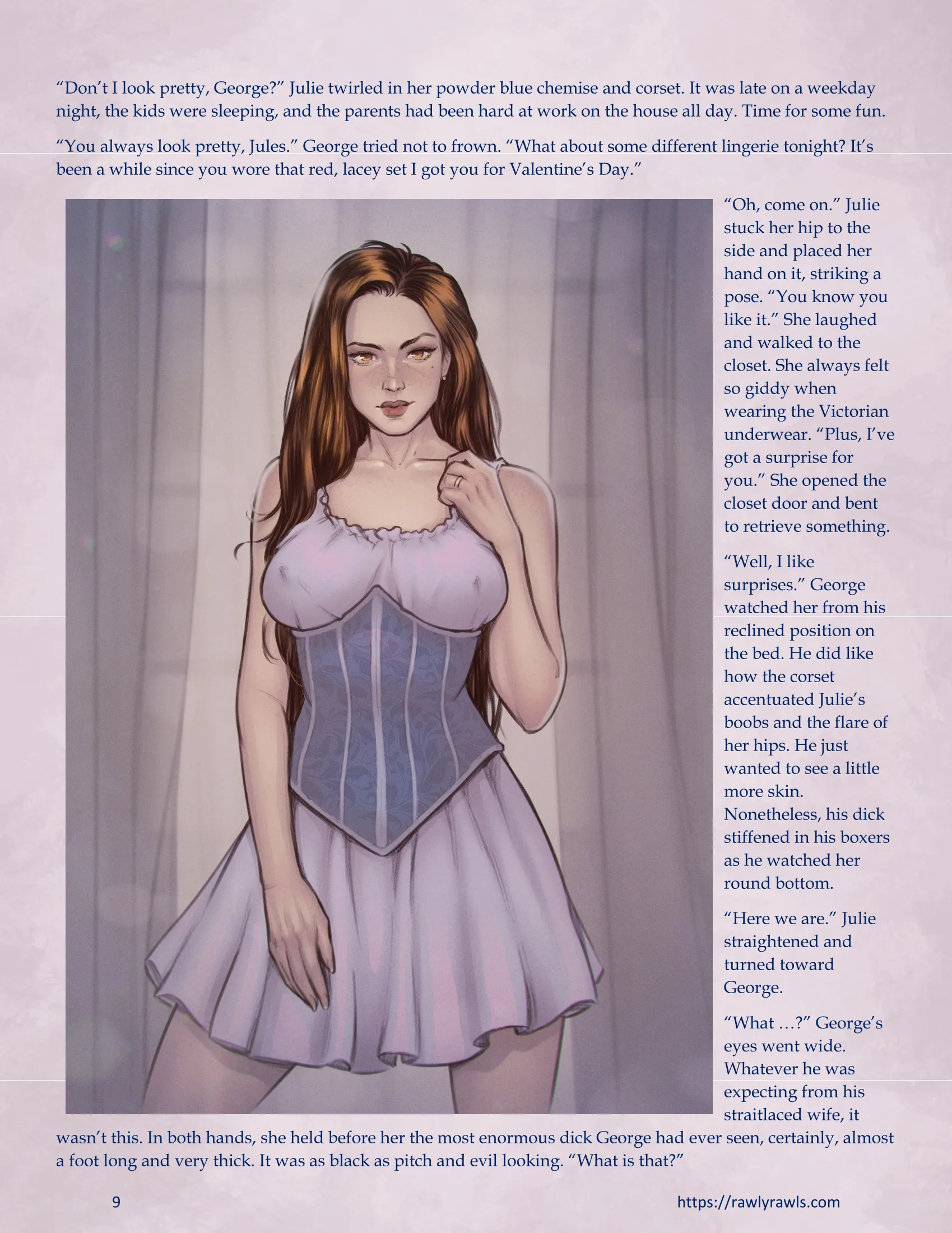 The Haunting Of Palmer Mansion [RawlyRawls] - 4 . The Haunting Of Palmer Mansion - Chapter 4 Part 1 [TenderMindd ] - Page 9