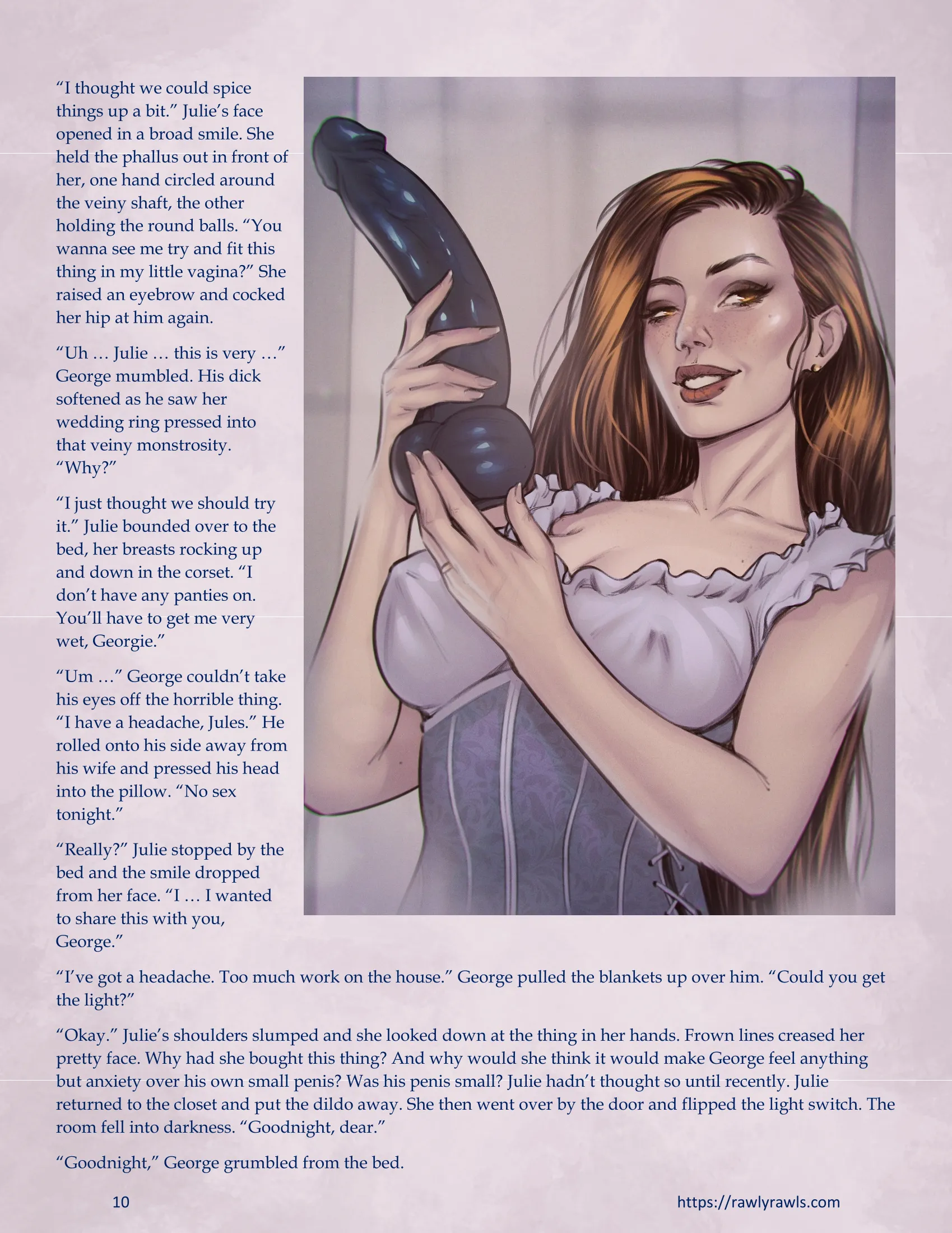 The Haunting Of Palmer Mansion [RawlyRawls] - 4 . The Haunting Of Palmer Mansion - Chapter 4 Part 1 [TenderMindd ] - Page 10