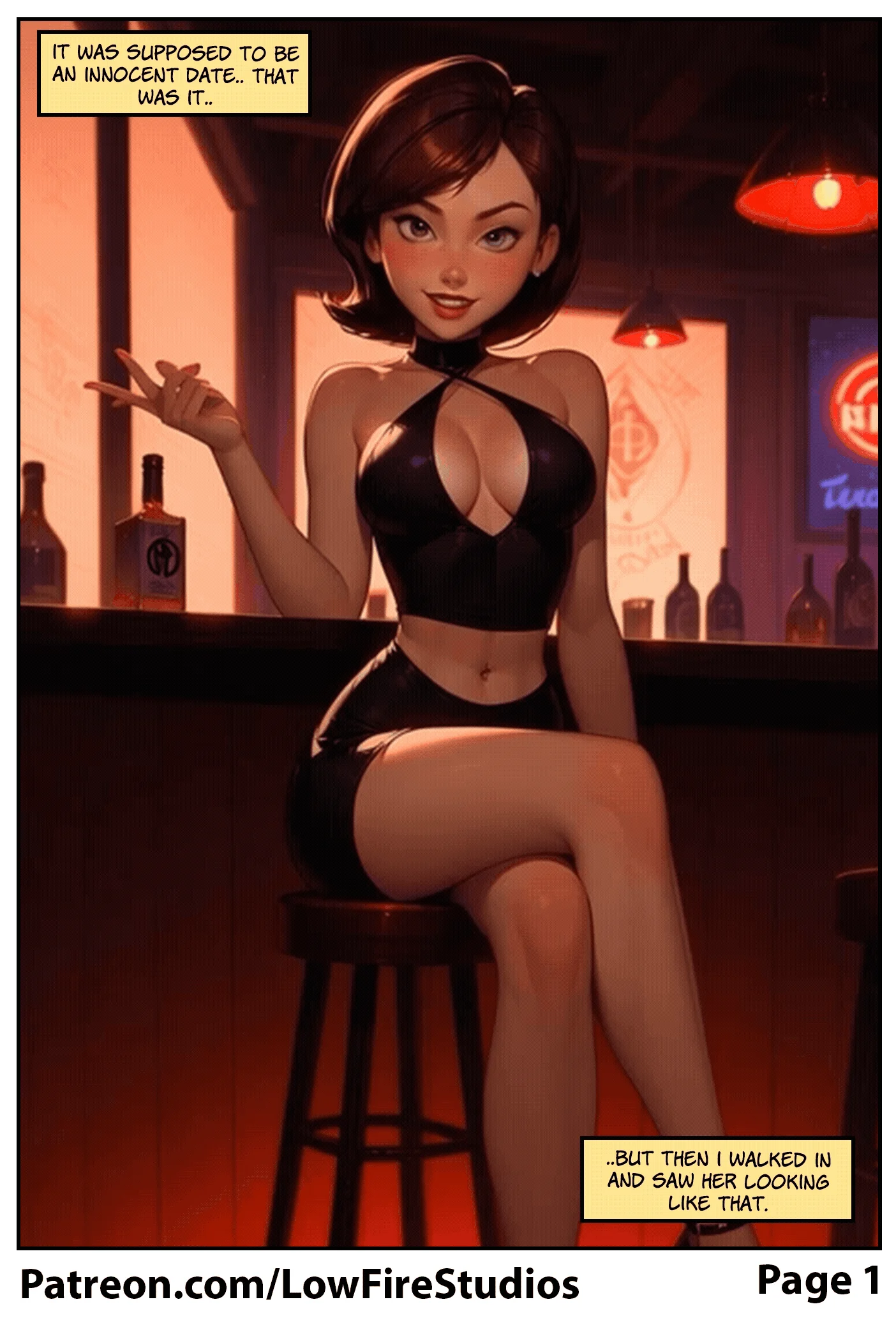Date Night with Elastigirl [LowFireStudios] - 1. Date Night with Elastigirl [AI] - Page 11