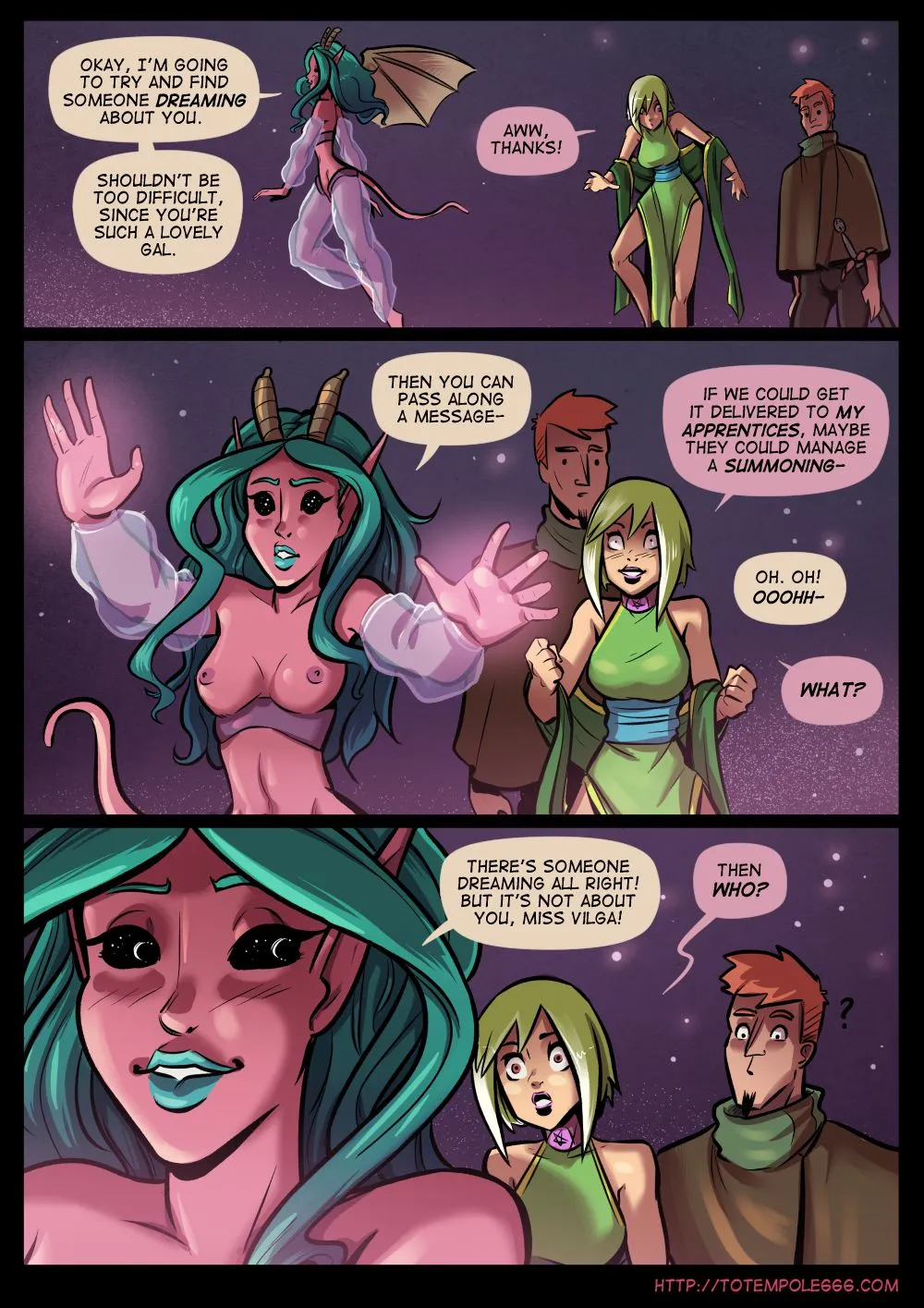 The Cummoner - 25a . The Cummoner - Chapter 25 - A Little Dream of Me [Totempole] - Page 8