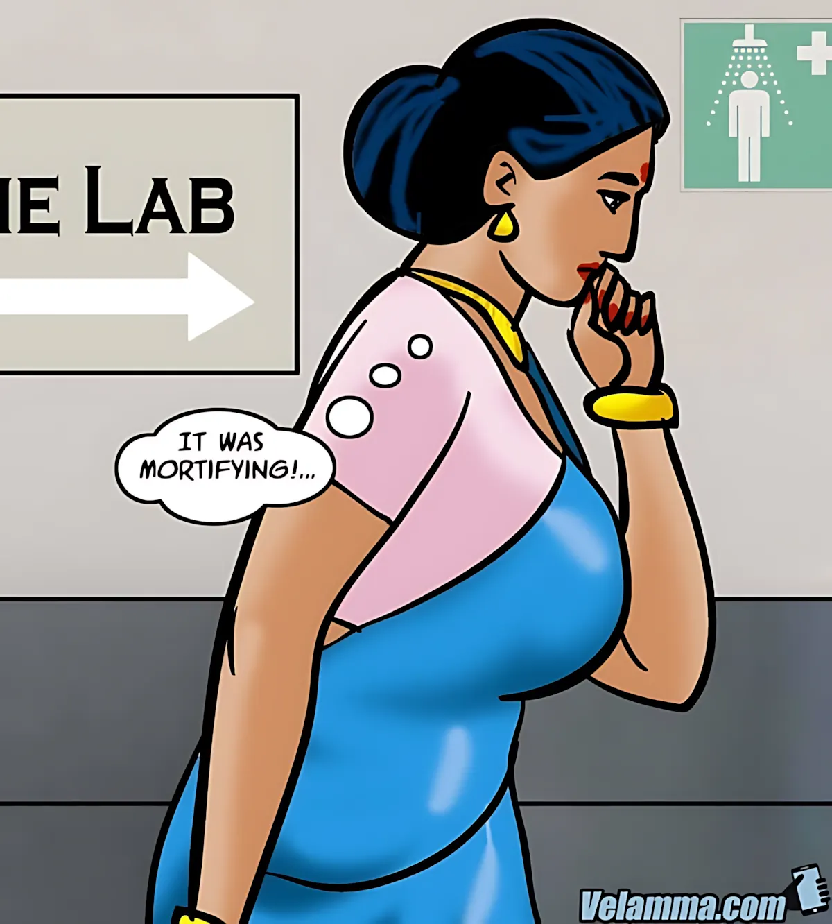 Velamma All Episodes Comics - 58 . Velamma - Episode 58 - Contaminated - Page 57