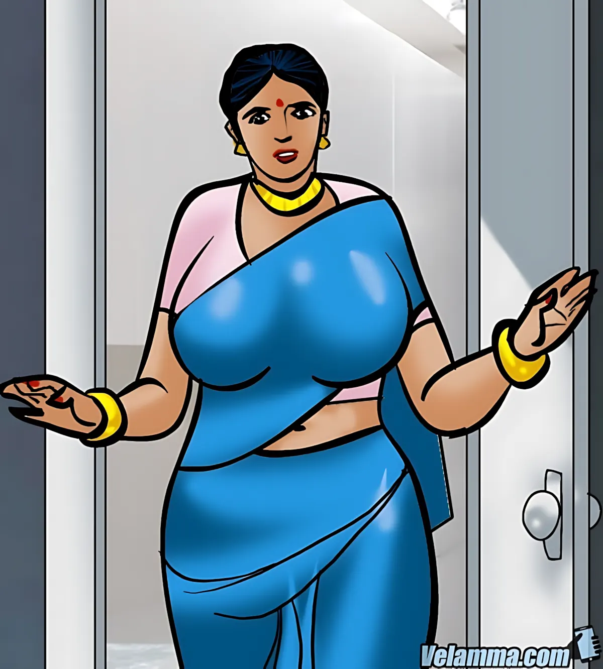 Velamma All Episodes Comics - 58 . Velamma - Episode 58 - Contaminated - Page 58