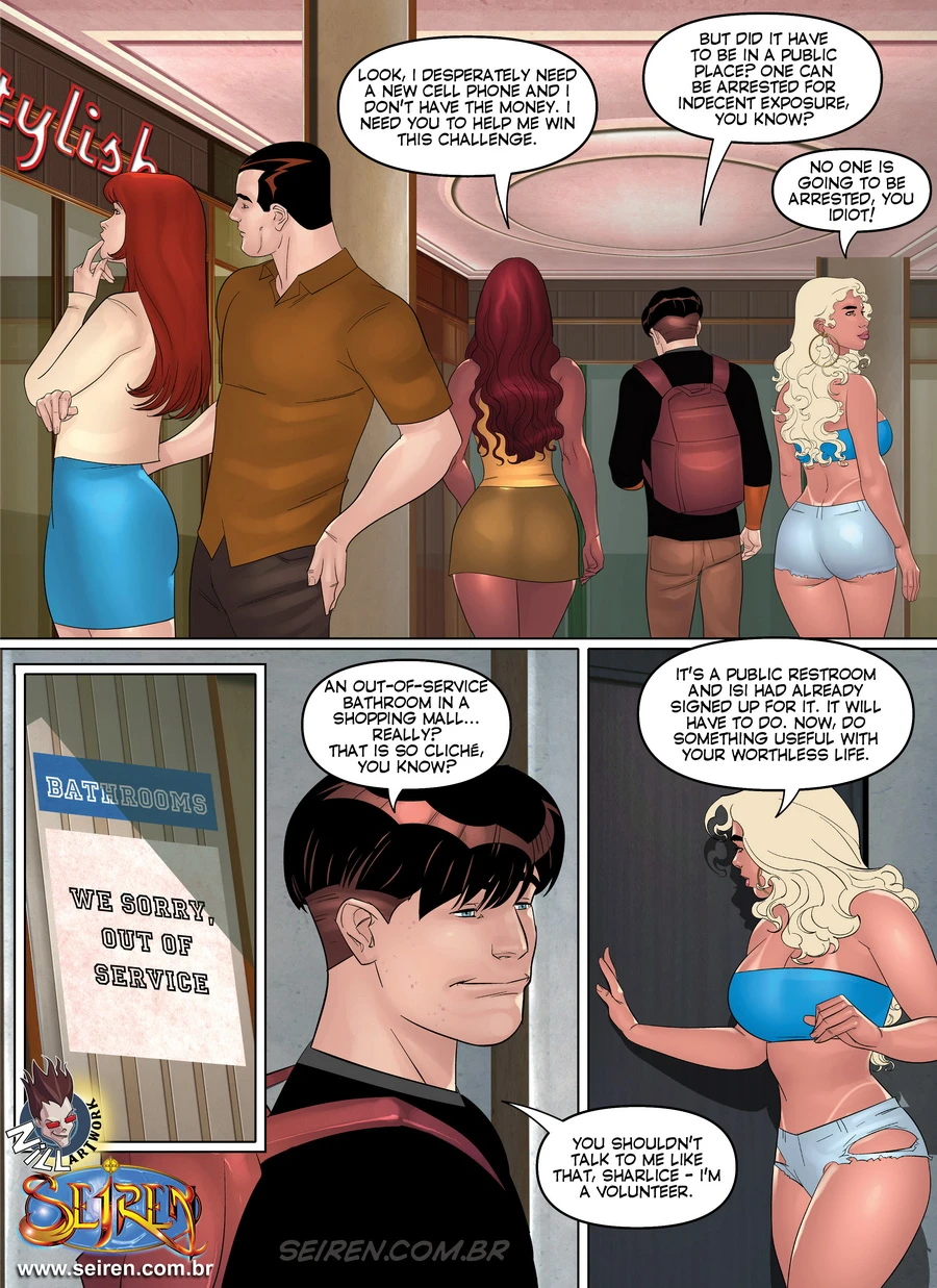 Bitch In Danger [Seiren] - 2.1 . Bitch In Danger - Chapter 2 - Part 1 [Seiren] - Page 10