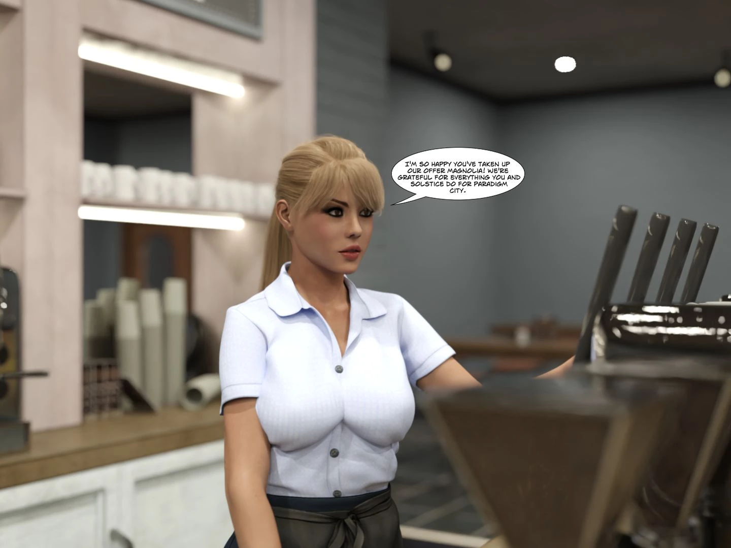 Magnolia: Deadlock [Southblade] - Magnolia Deadlock 1 - Page 3