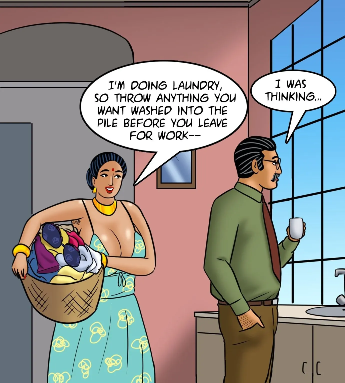 Velamma All Episodes Comics - 116 . Velamma - Episode 116 - Love Thy Neighbor - Page 4