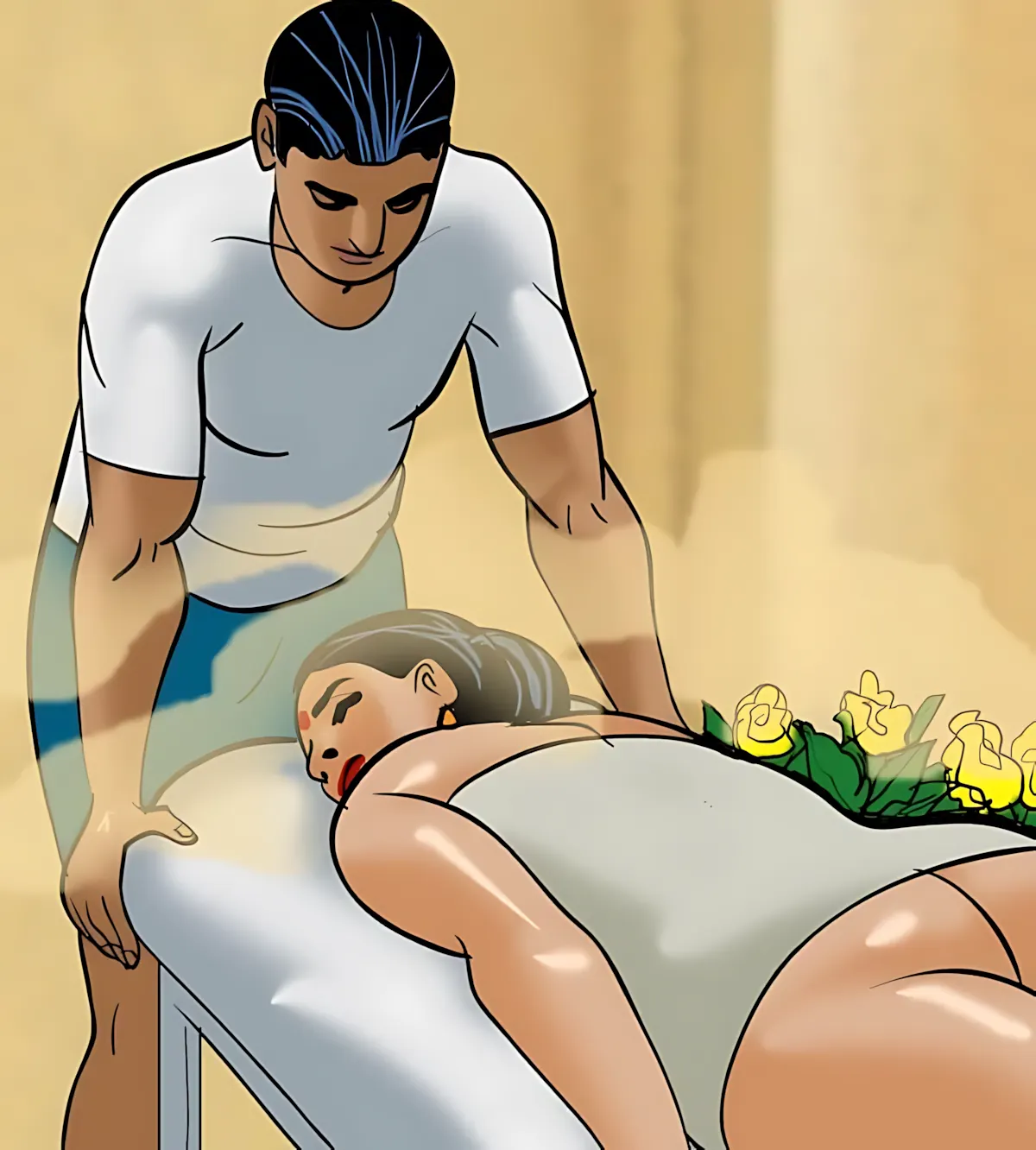 Velamma All Episodes Comics - 83 . Velamma - Episode 83 - Spa Day - Page 35