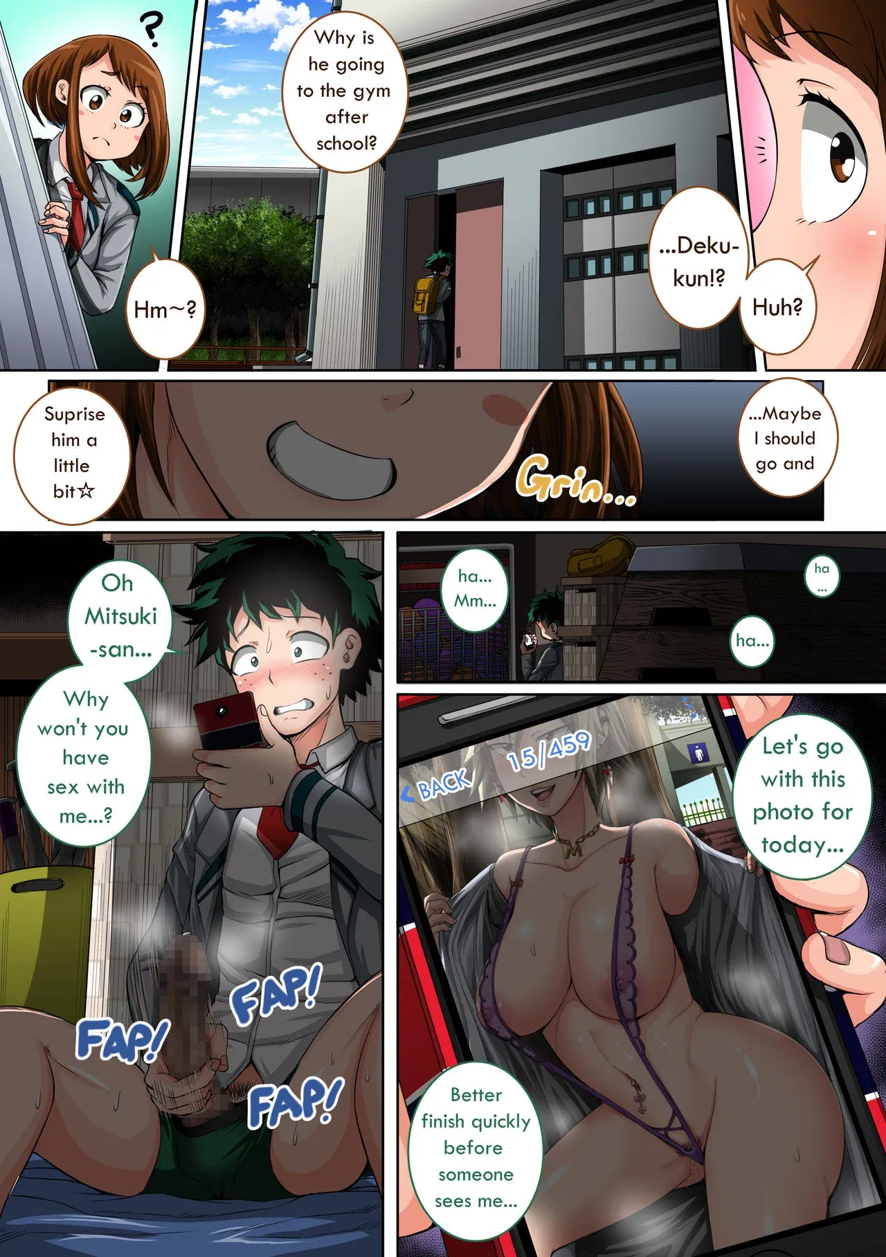 My Harem Academia (Boku No Hero Academia) - 3 . My Harem Academia - Page 3