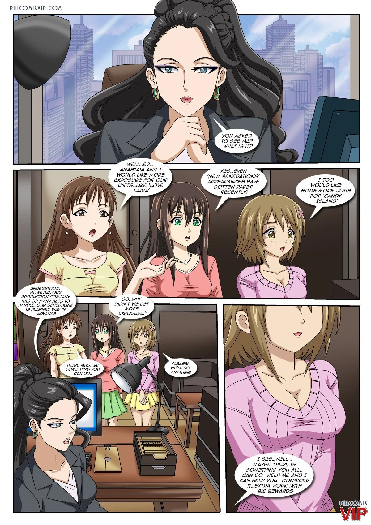 Cinderella Callgirls (The Idolmaster) [PalComix] - 1 . Cinderella Callgirls - (The Idolmaster) [PalComix] - Page 2