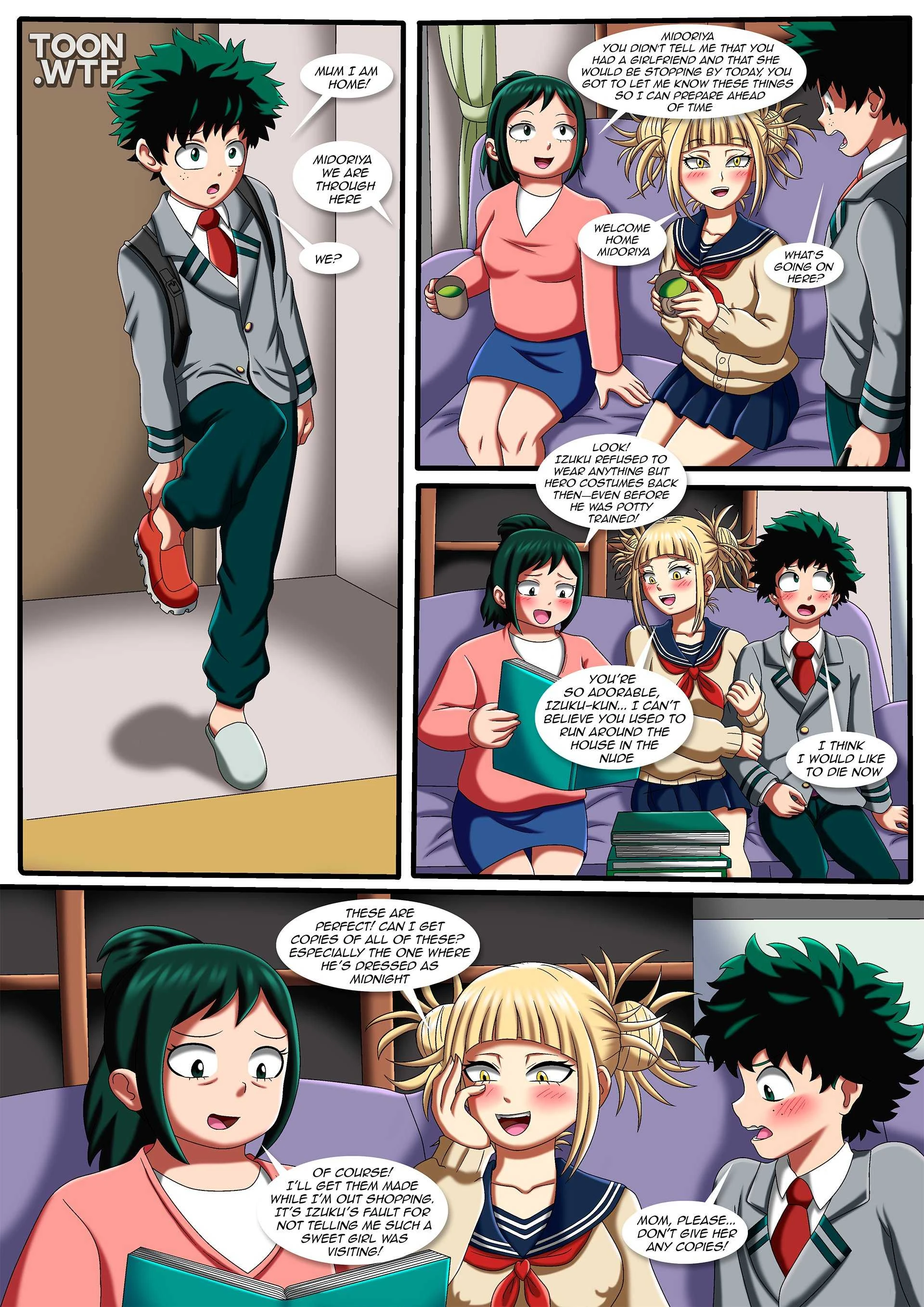 Help! There Is a Yandere in My House! (My Hero Academia) [PalComix] - 1 . Help! There Is a Yandere in My House! - (My Hero Academia) [PalComix] - Page 2