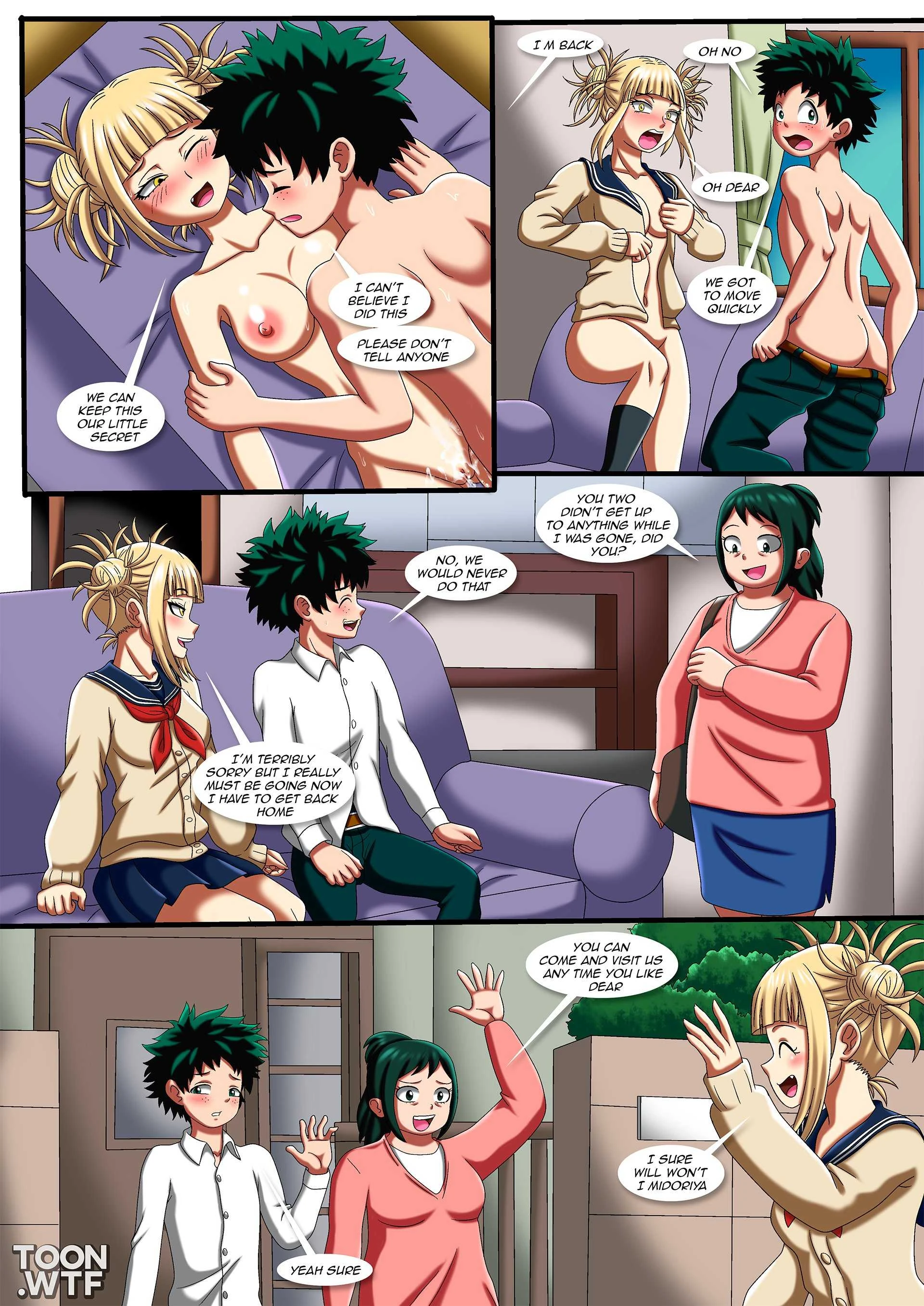 Help! There Is a Yandere in My House! (My Hero Academia) [PalComix] - 1 . Help! There Is a Yandere in My House! - (My Hero Academia) [PalComix] - Page 8