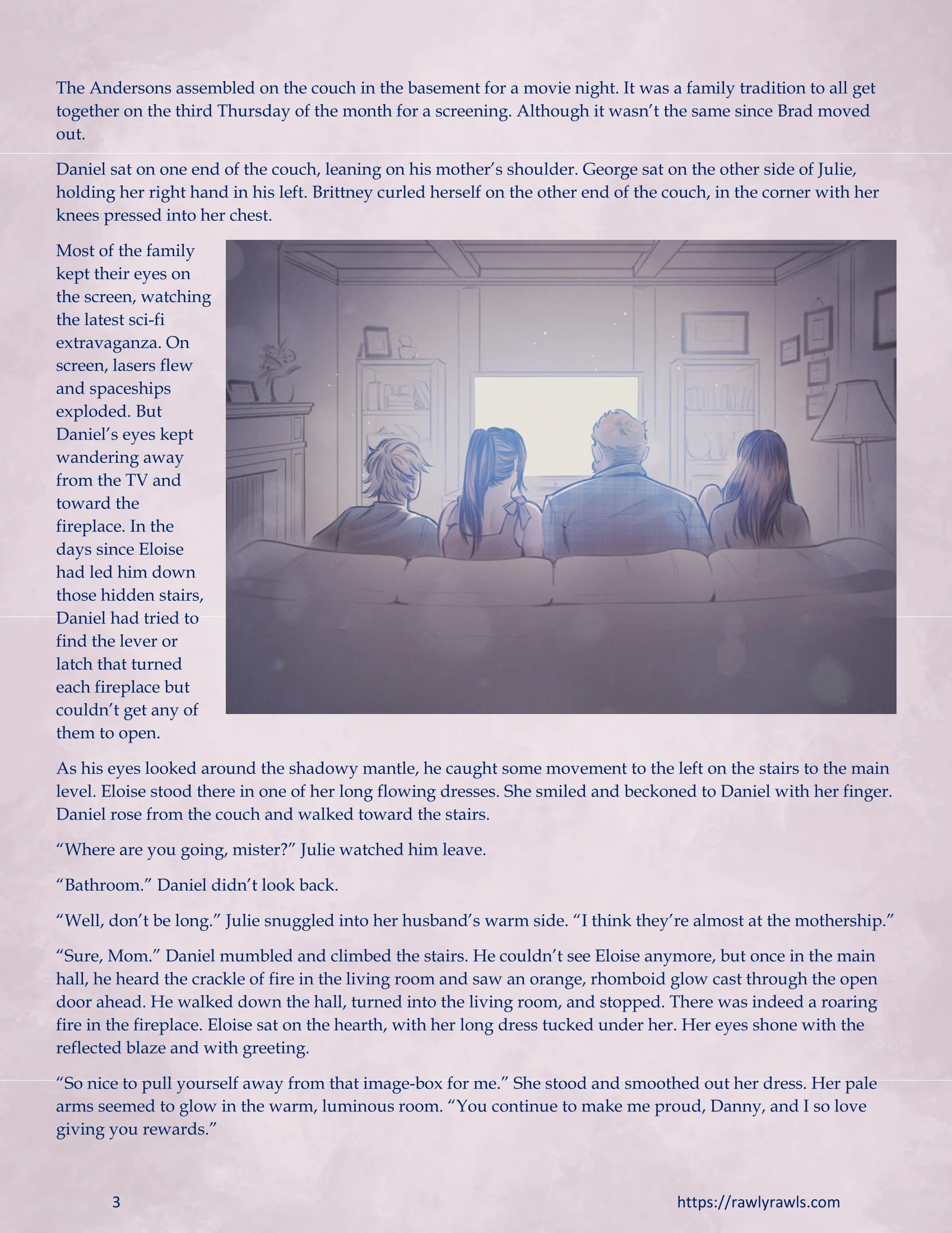 The Haunting Of Palmer Mansion [RawlyRawls] - 4.2 . The Haunting Of Palmer Mansion - Chapter 4 Part 2 [TenderMindd ] - Page 3