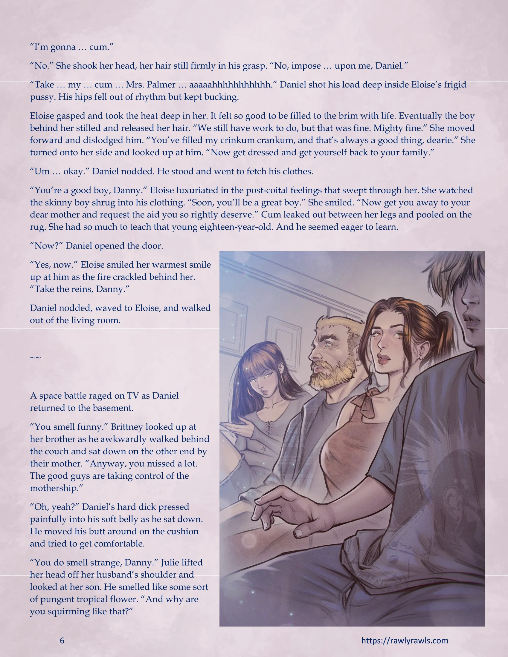 The Haunting Of Palmer Mansion [RawlyRawls] - 4.2 . The Haunting Of Palmer Mansion - Chapter 4 Part 2 [TenderMindd ] - Page 6