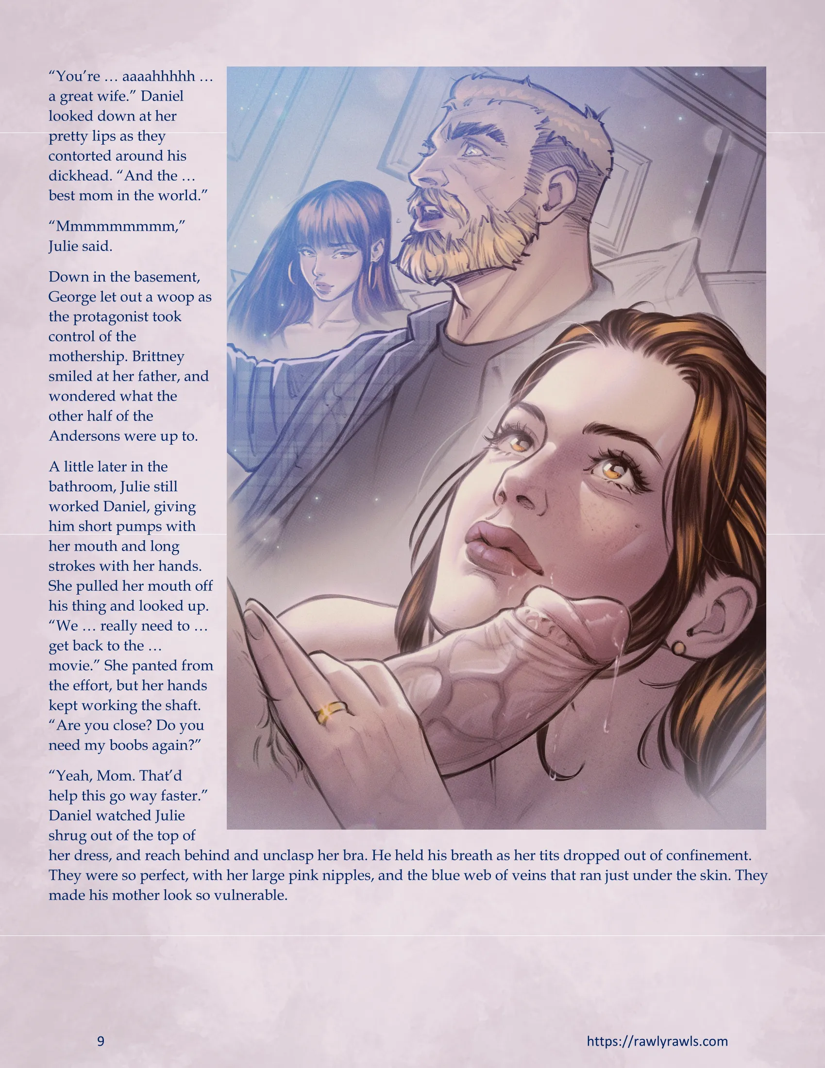 The Haunting Of Palmer Mansion [RawlyRawls] - 4.2 . The Haunting Of Palmer Mansion - Chapter 4 Part 2 [TenderMindd ] - Page 9