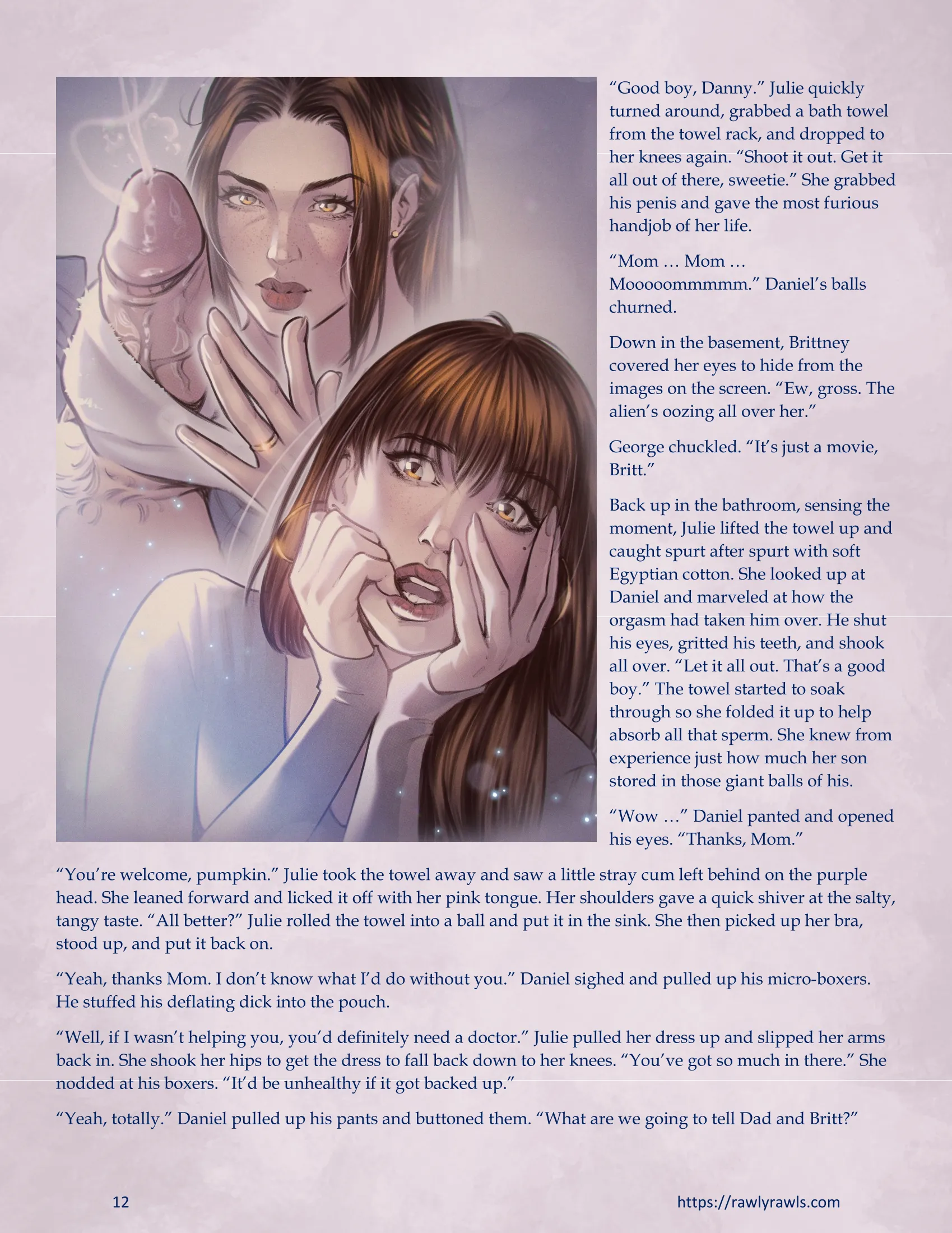 The Haunting Of Palmer Mansion [RawlyRawls] - 4.2 . The Haunting Of Palmer Mansion - Chapter 4 Part 2 [TenderMindd ] - Page 12