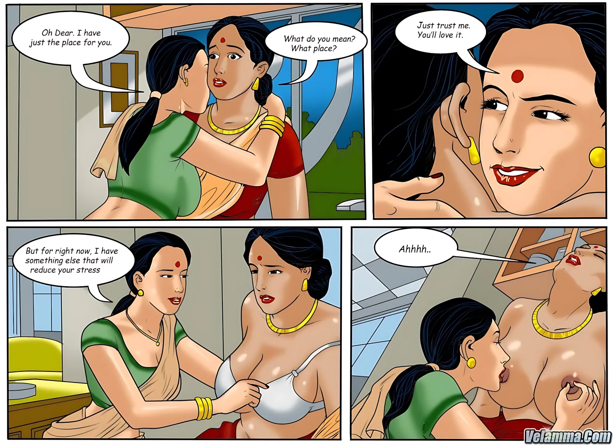 Velamma All Episodes Comics - 49 . Velamma - Episode 49 - DE-Stress - Page 5