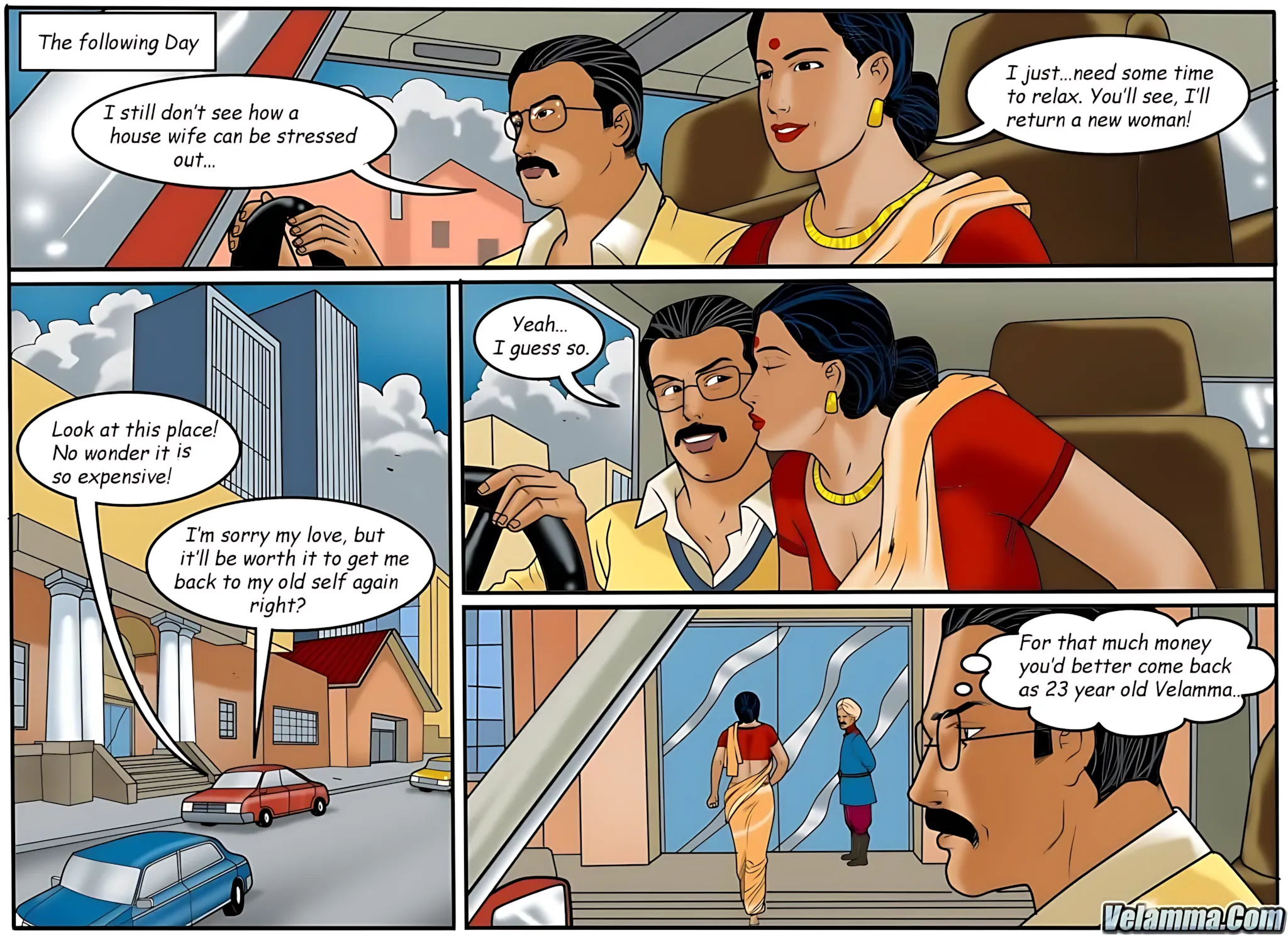 Velamma All Episodes Comics - 49 . Velamma - Episode 49 - DE-Stress - Page 6