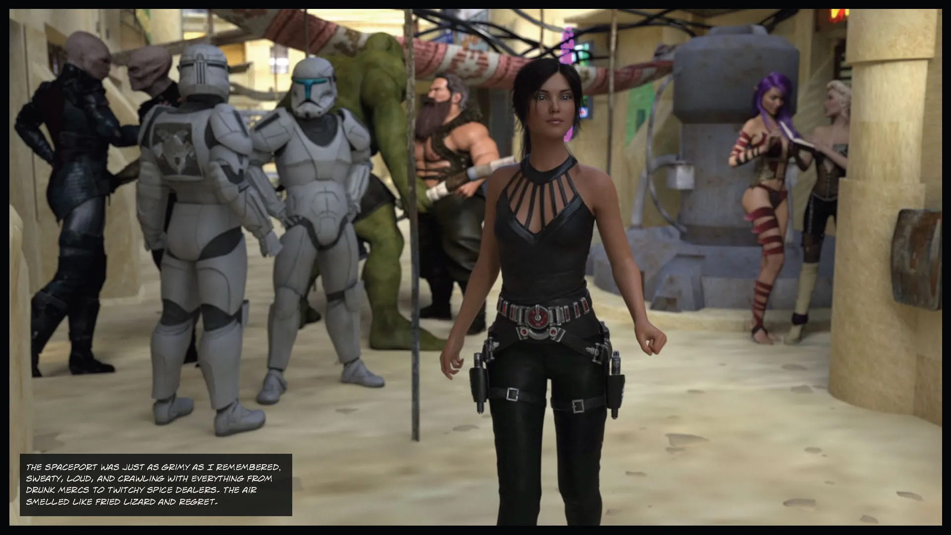 Star Whores (Star Wars) [Sexy3DComics ] - 1 . Star Whores - Chapter 1 (Star Wars) - Page 43