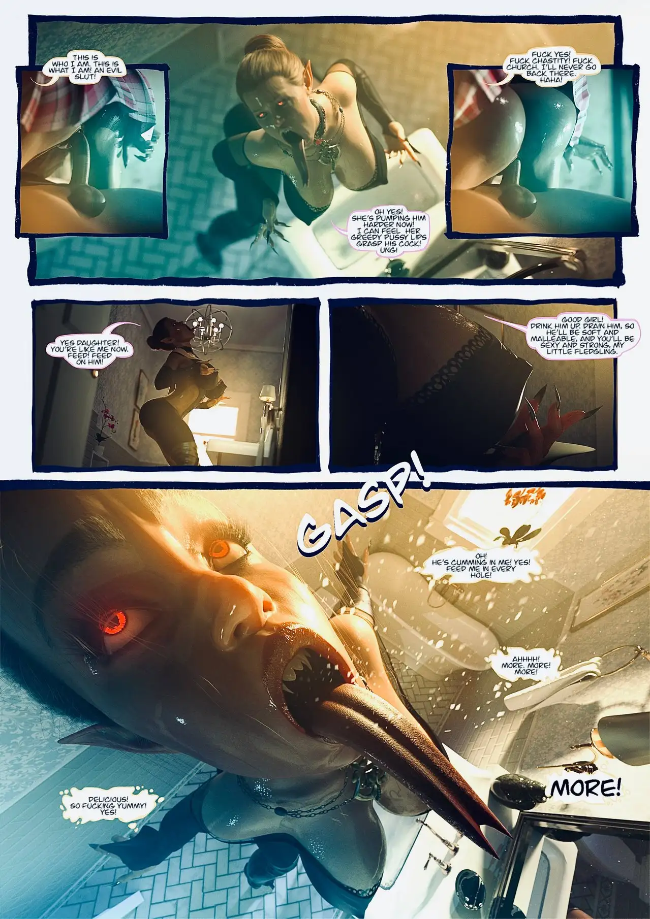 Hell Beckons - 3. Hell Beckons [Jackthemonkey] - Chapter 9-13 - Page 34