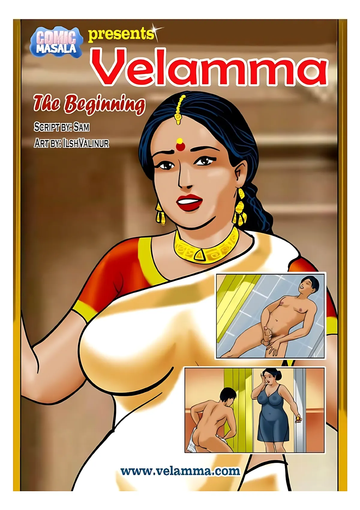 Velamma All Episodes Comics - 1 . Velamma - Episode 1 - The Beginning - Page 1