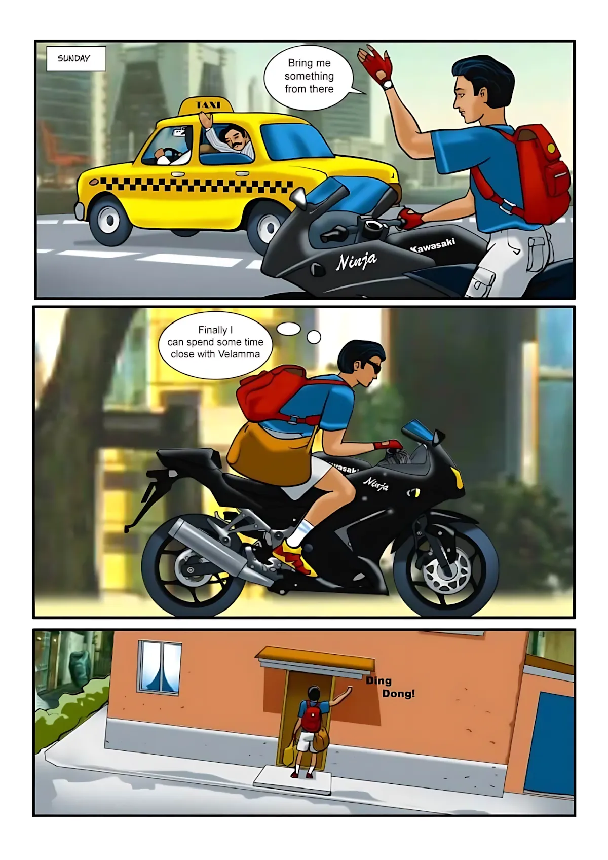 Velamma All Episodes Comics - 1 . Velamma - Episode 1 - The Beginning - Page 3