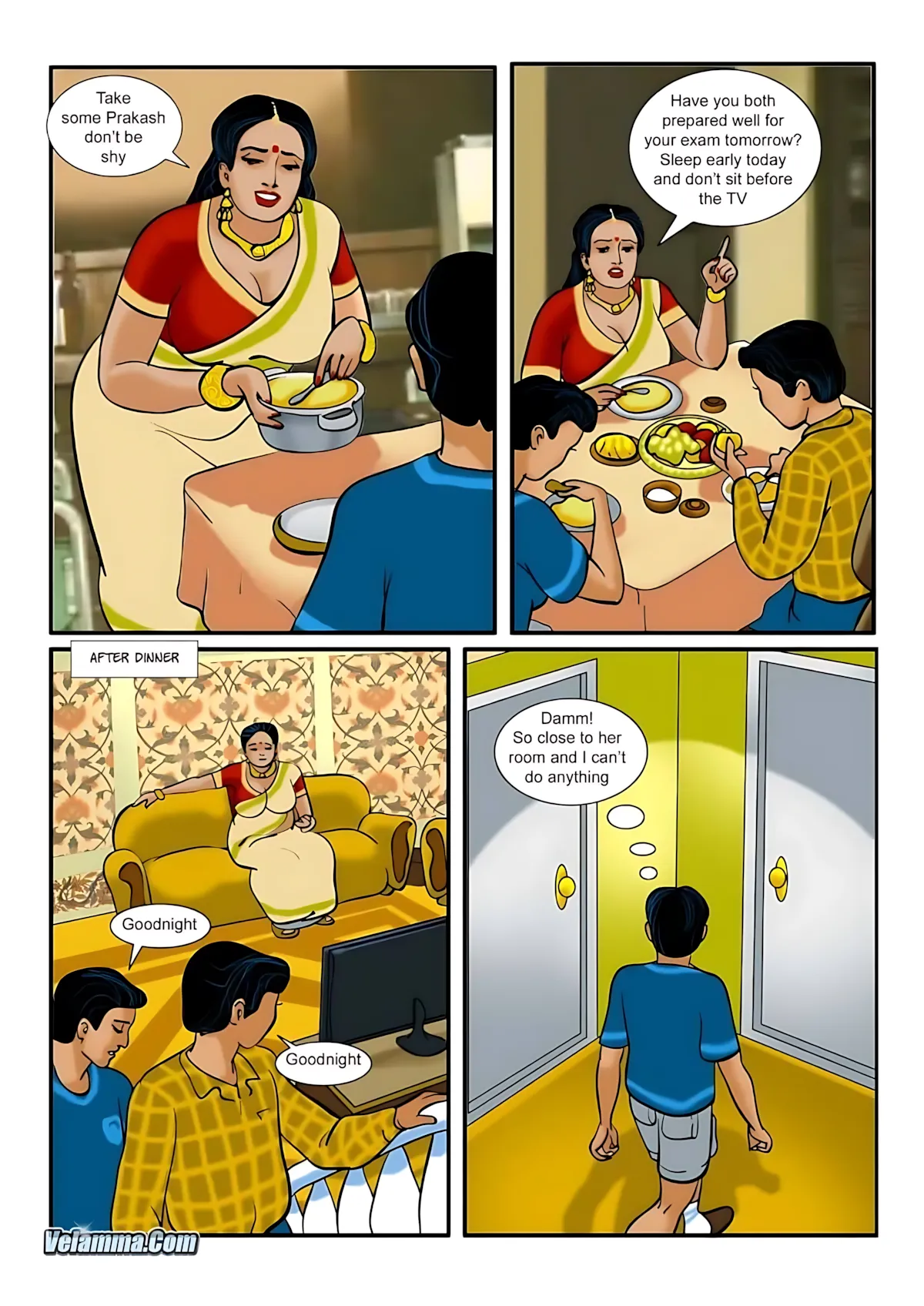 Velamma All Episodes Comics - 1 . Velamma - Episode 1 - The Beginning - Page 7