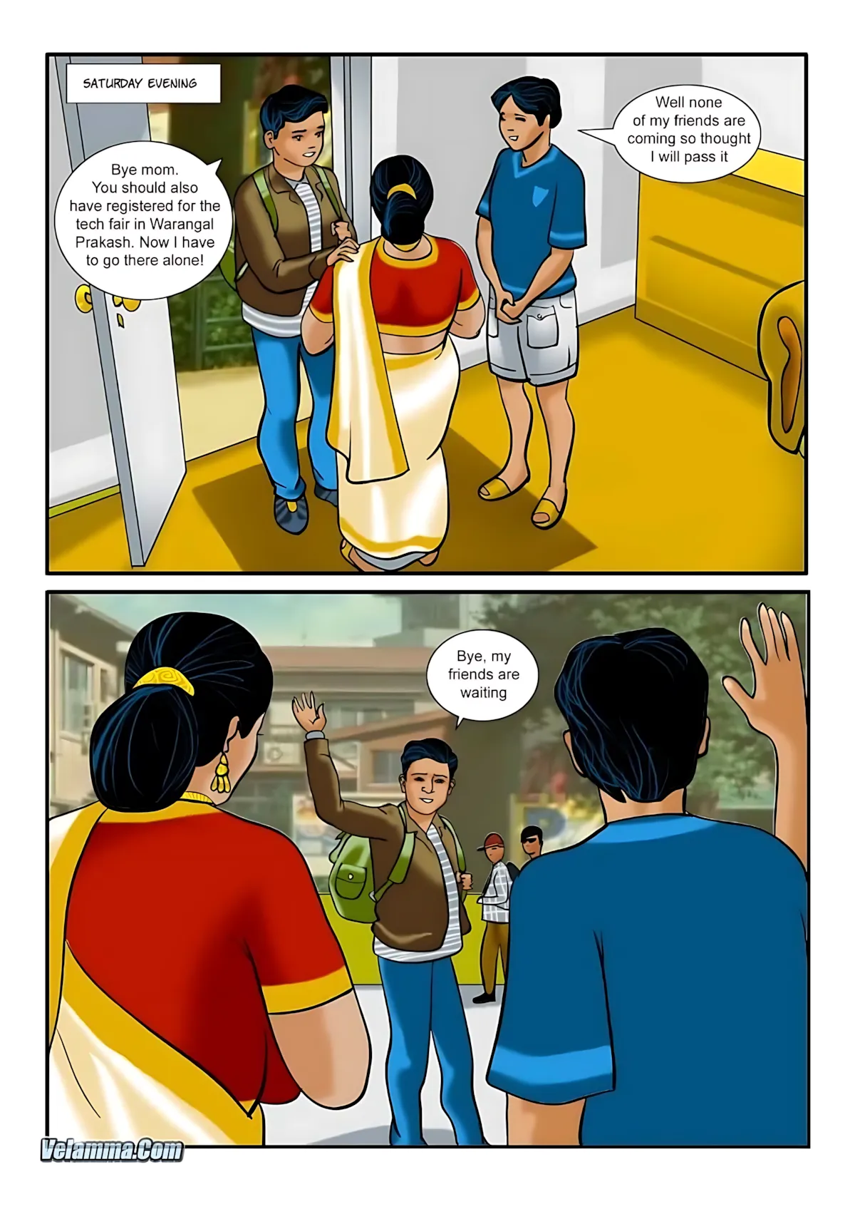 Velamma All Episodes Comics - 1 . Velamma - Episode 1 - The Beginning - Page 13