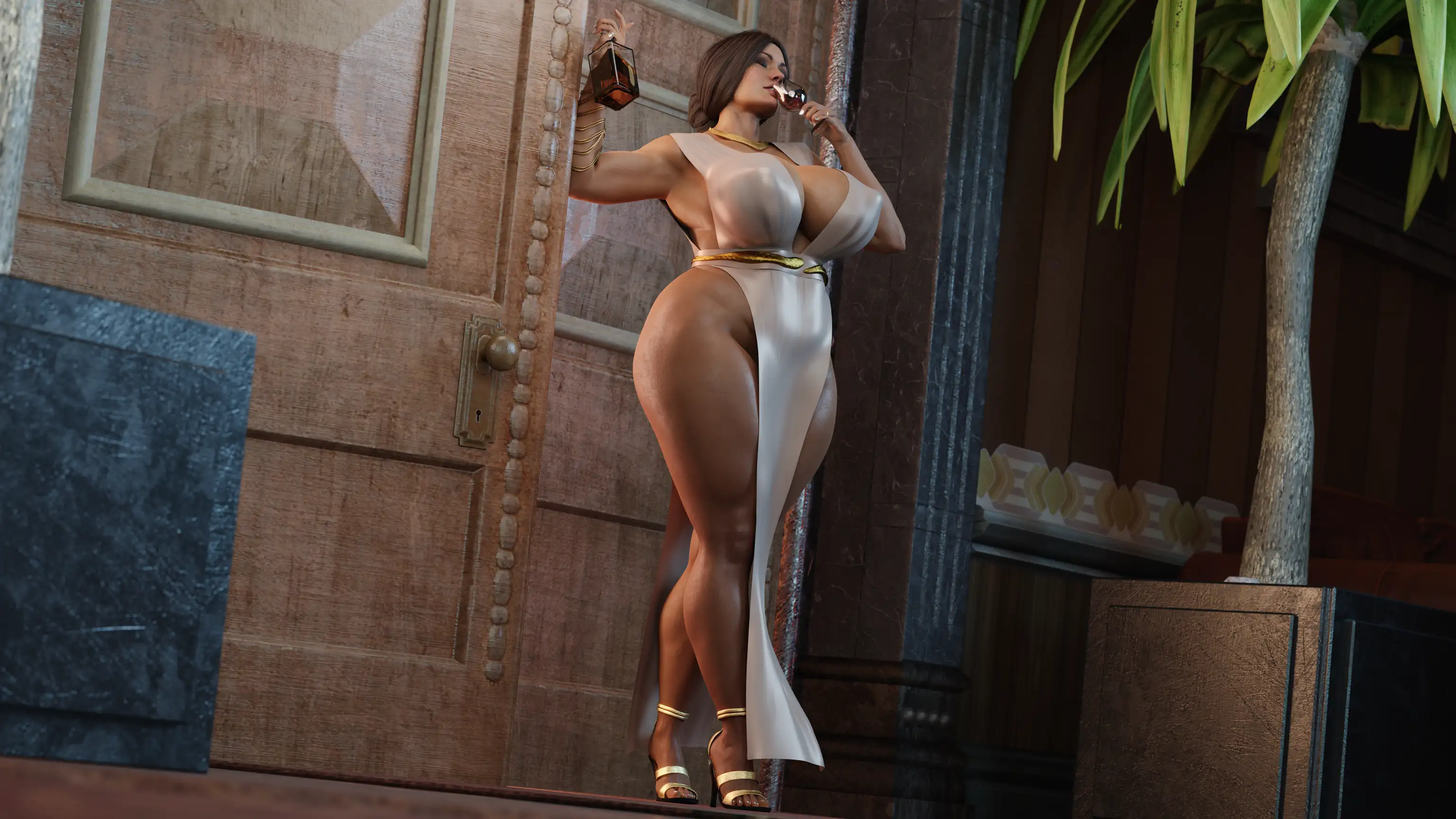 Wonder Woman [PervertMuffinMajima] - 2 . Wonder Woman - Chapter 2 (ft. Selina Kyle) - Page 54