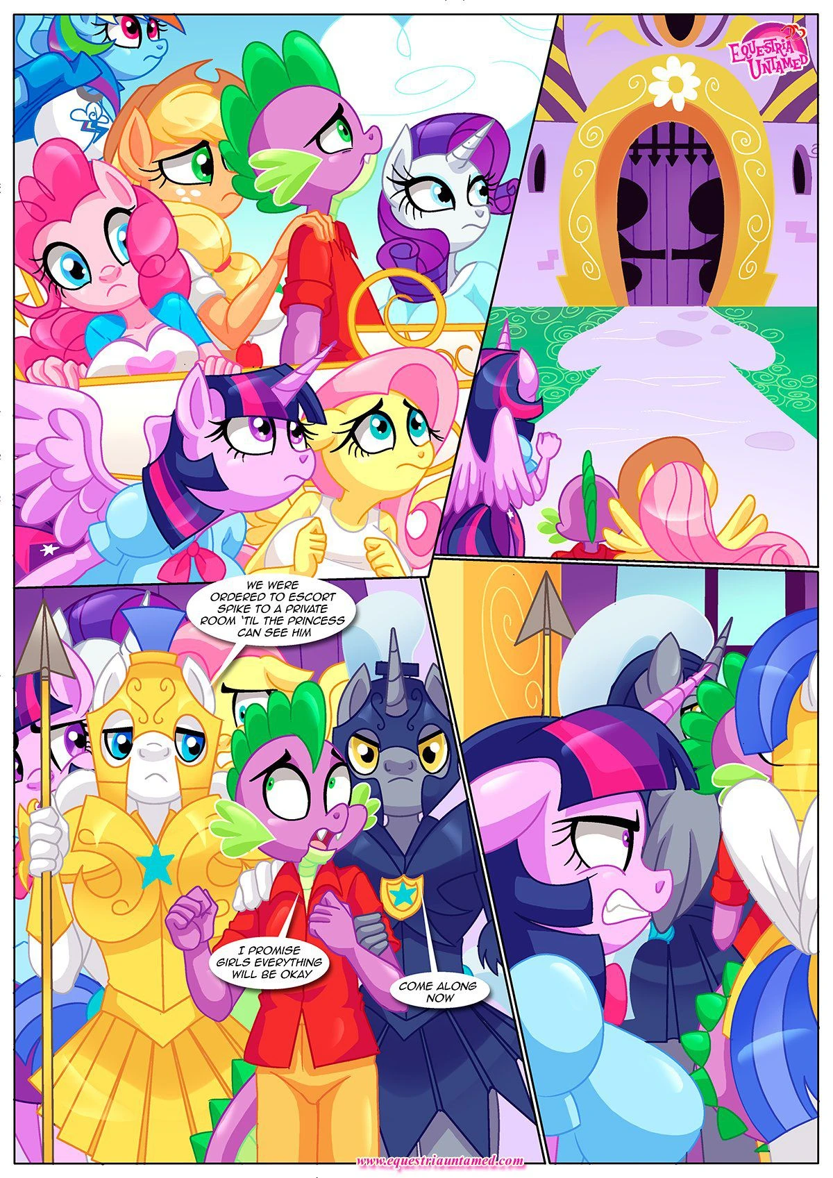 Spike’s Harem (My Little Pony – Friendship Is Magic) [PalComix] - 8 . The Night The Sun and Moon Cum Together - Chapter 8 (My Little Pony - Friendship Is Magic) [PalComix] - Page 11