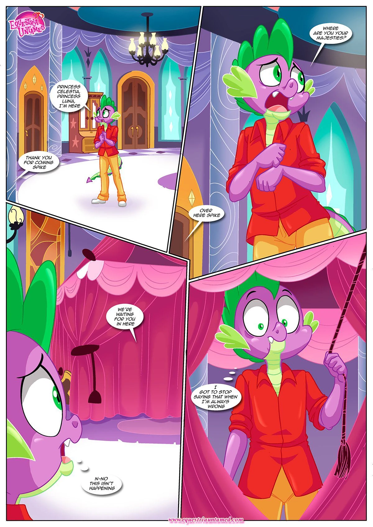 Spike’s Harem (My Little Pony – Friendship Is Magic) [PalComix] - 8 . The Night The Sun and Moon Cum Together - Chapter 8 (My Little Pony - Friendship Is Magic) [PalComix] - Page 27