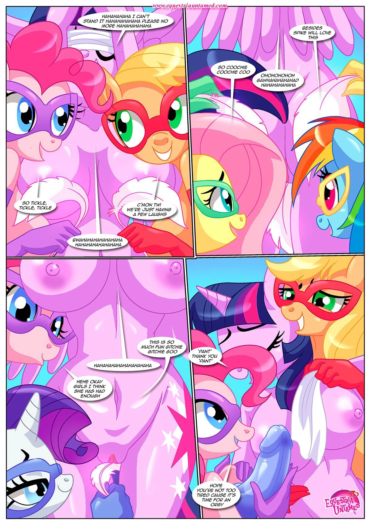Spike’s Harem (My Little Pony – Friendship Is Magic) [PalComix] - 8 . The Night The Sun and Moon Cum Together - Chapter 8 (My Little Pony - Friendship Is Magic) [PalComix] - Page 53