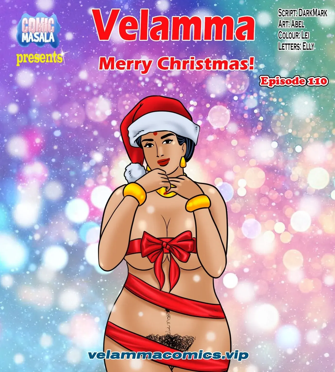 Velamma All Episodes Comics - 110 . Velamma - Episode 110 - Merry Christmas! - Page 1