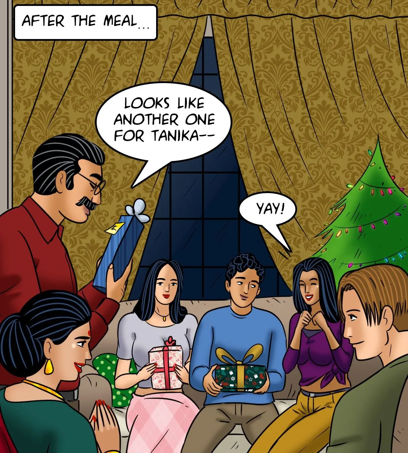 Velamma All Episodes Comics - 110 . Velamma - Episode 110 - Merry Christmas! - Page 45