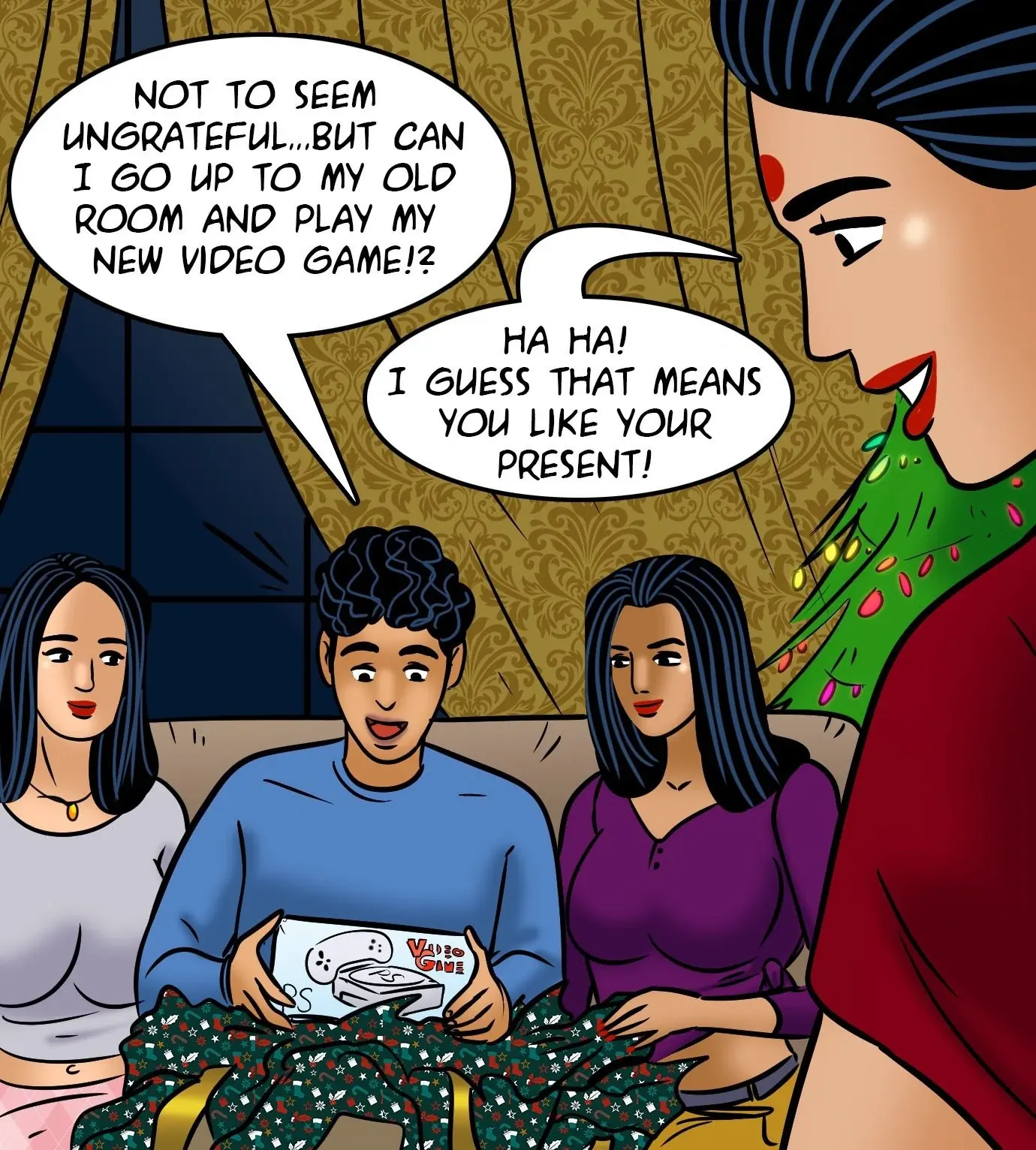 Velamma All Episodes Comics - 110 . Velamma - Episode 110 - Merry Christmas! - Page 49