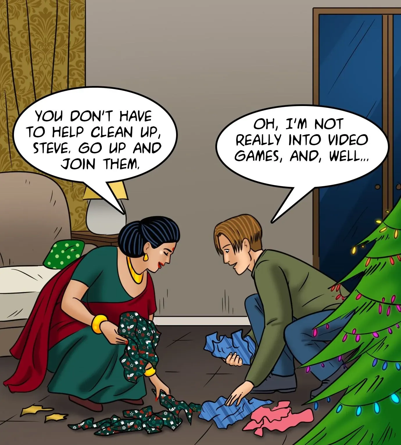 Velamma All Episodes Comics - 110 . Velamma - Episode 110 - Merry Christmas! - Page 51