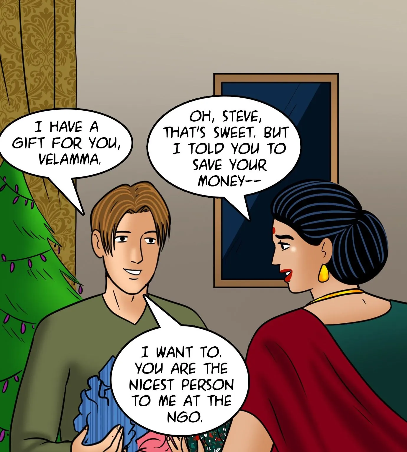 Velamma All Episodes Comics - 110 . Velamma - Episode 110 - Merry Christmas! - Page 52