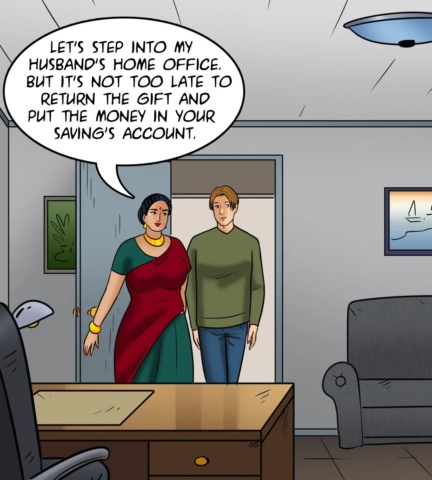 Velamma All Episodes Comics - 110 . Velamma - Episode 110 - Merry Christmas! - Page 54