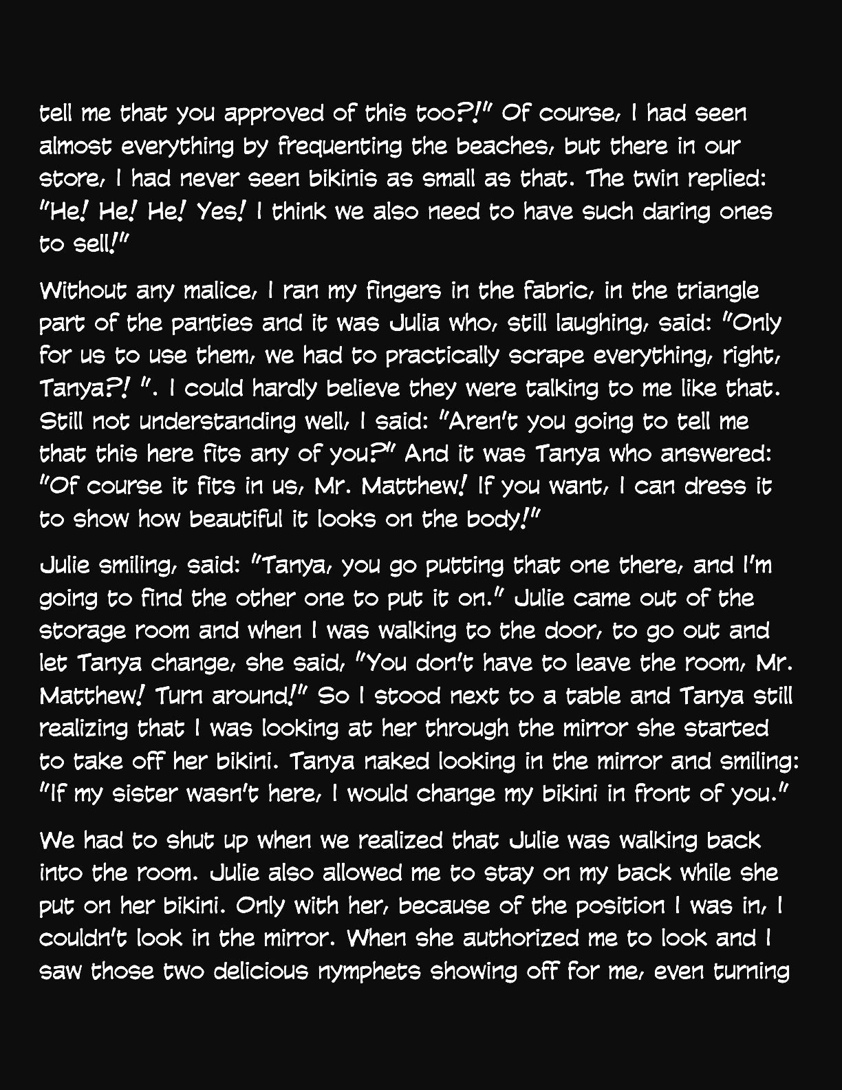 Animated Tales [WC | TF] - THE TWIN SISTERS FROM THE BIKINI STORE - Page 3