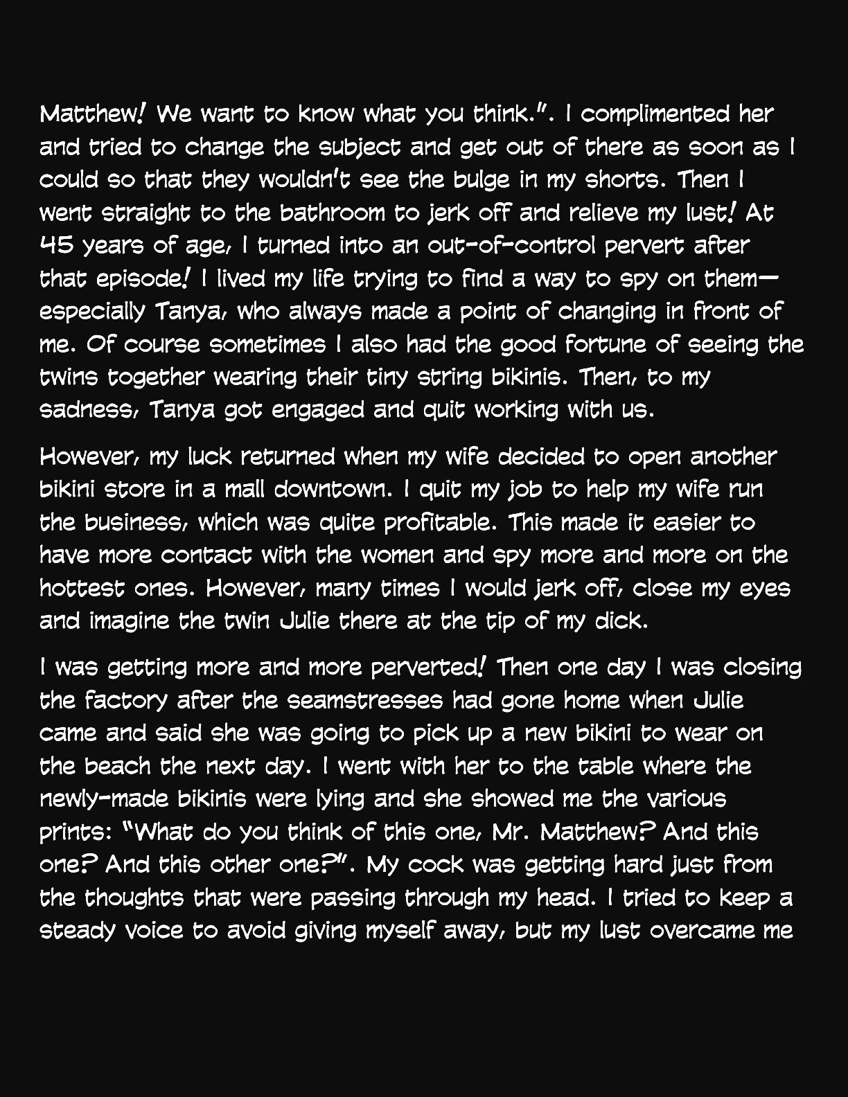 Animated Tales [WC | TF] - THE TWIN SISTERS FROM THE BIKINI STORE - Page 5