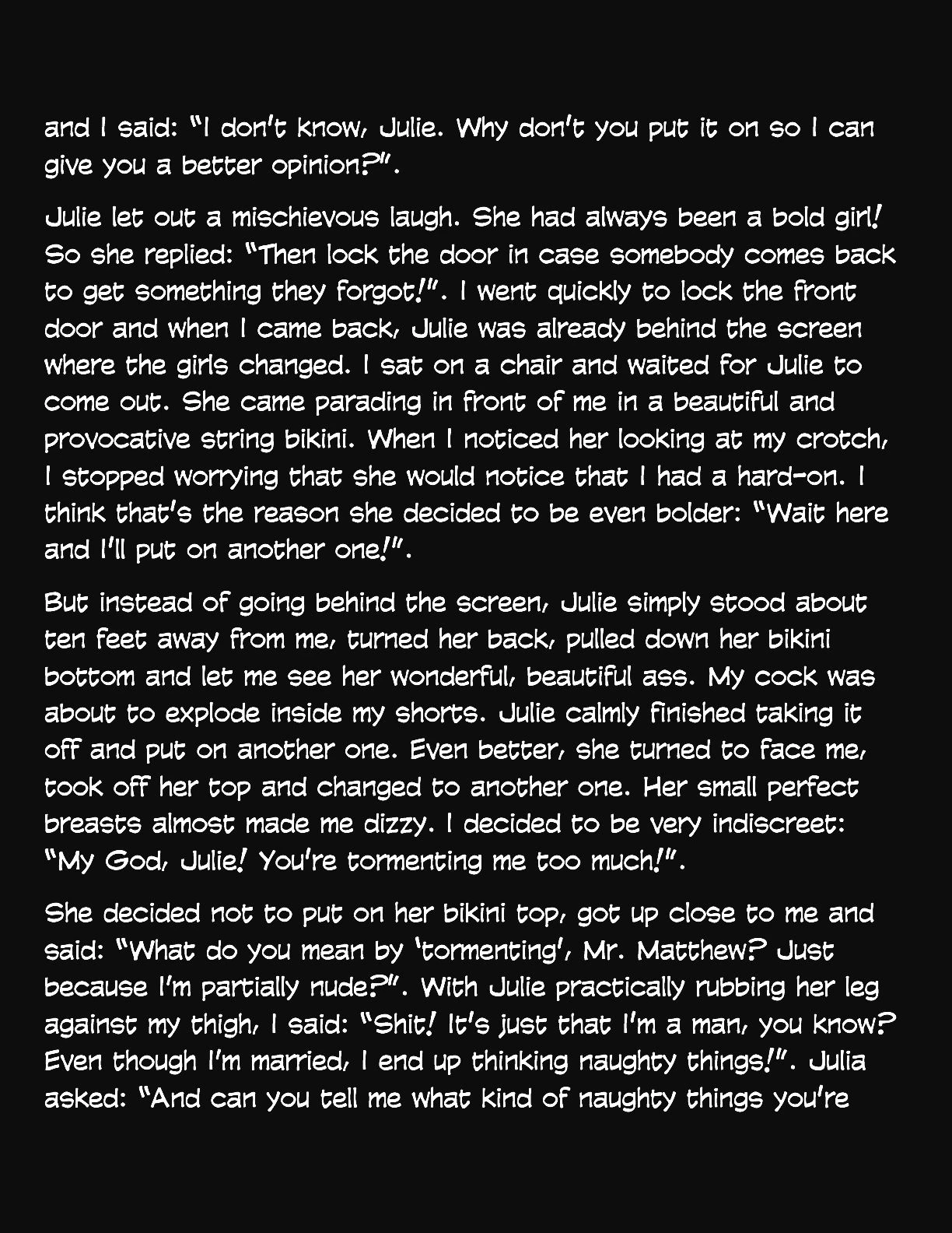 Animated Tales [WC | TF] - THE TWIN SISTERS FROM THE BIKINI STORE - Page 6