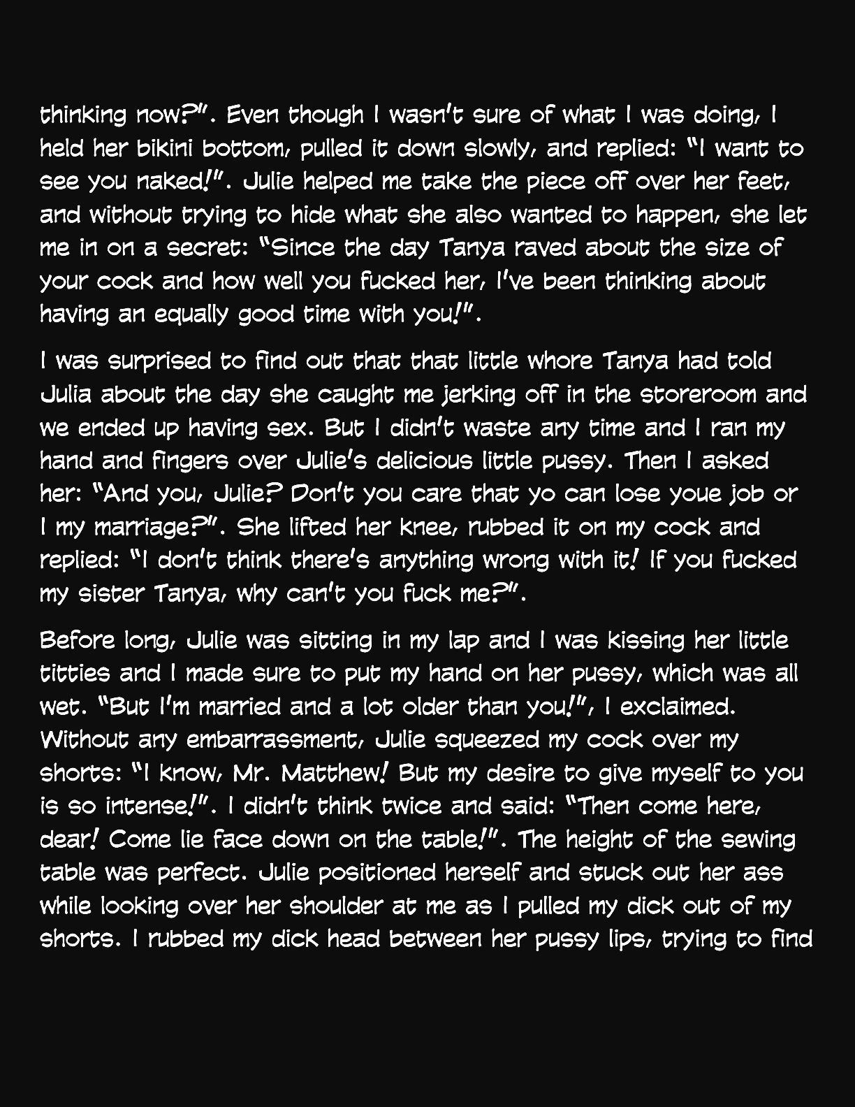 Animated Tales [WC | TF] - THE TWIN SISTERS FROM THE BIKINI STORE - Page 7