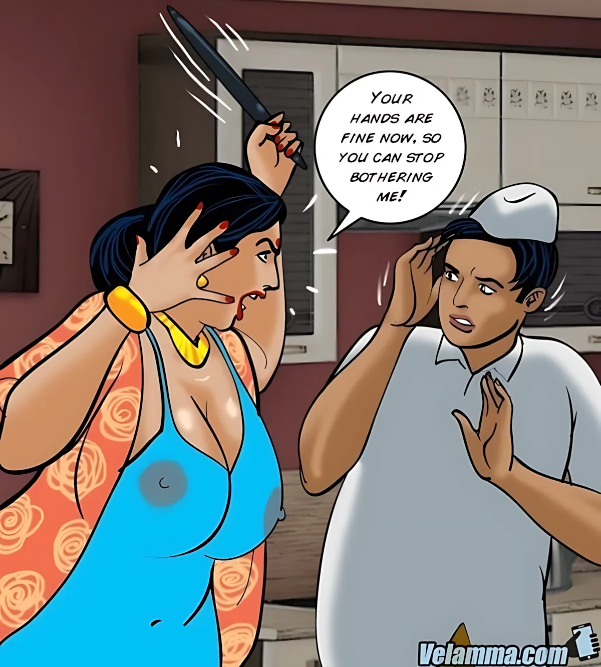 Velamma All Episodes Comics - 73 . Velamma - Episode 73 - Her Boy Toy - Page 6