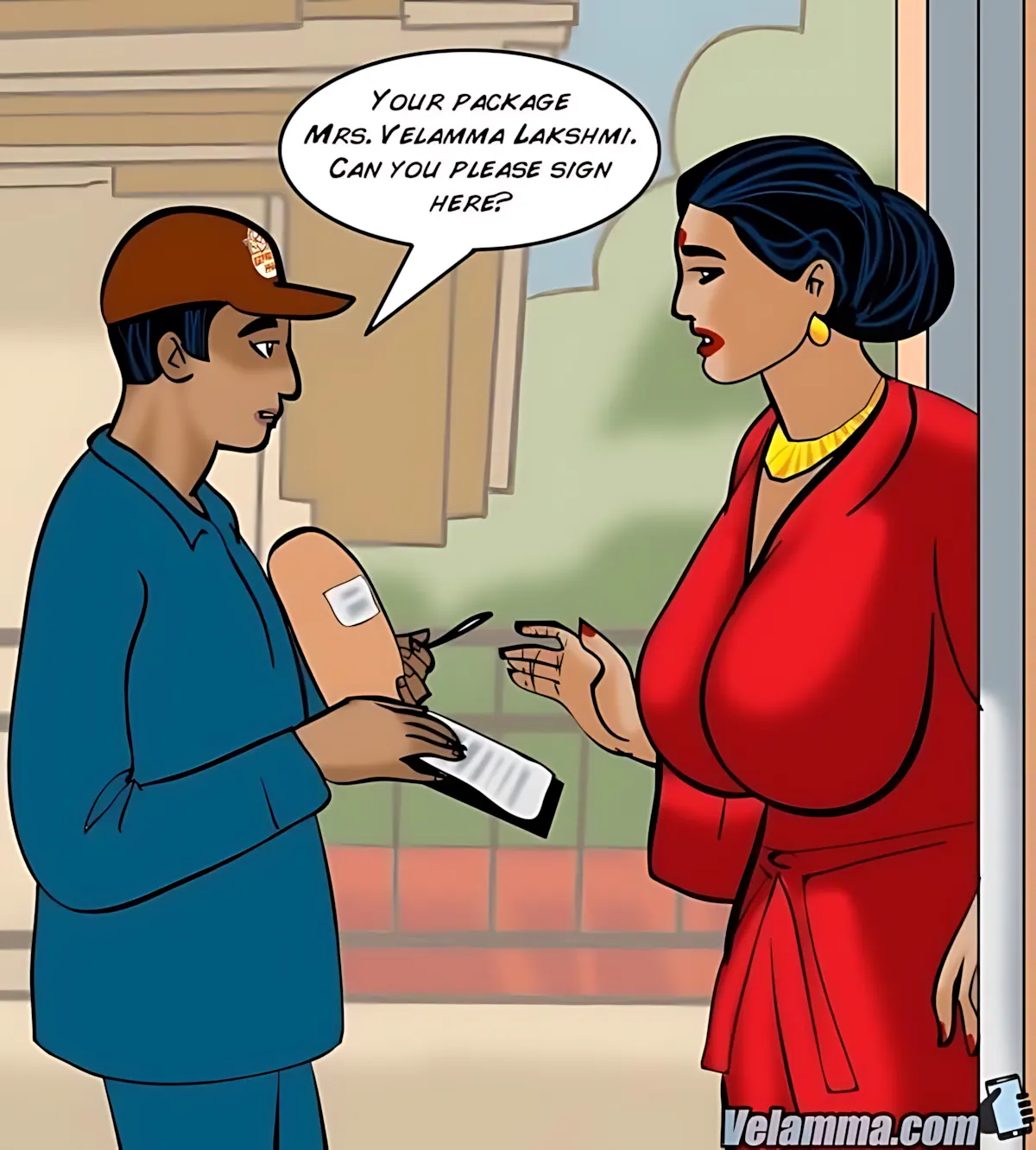 Velamma All Episodes Comics - 73 . Velamma - Episode 73 - Her Boy Toy - Page 35