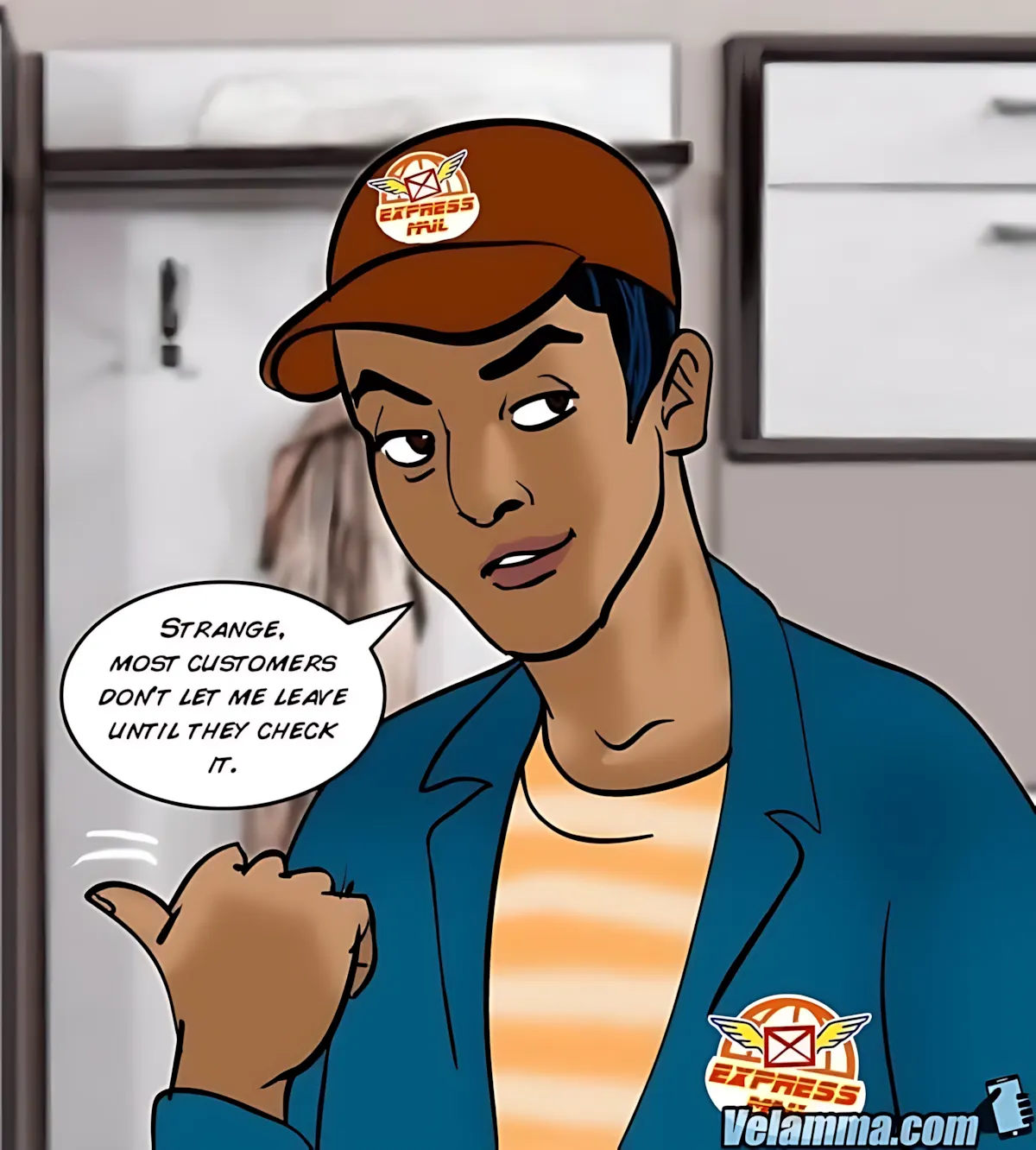 Velamma All Episodes Comics - 73 . Velamma - Episode 73 - Her Boy Toy - Page 42