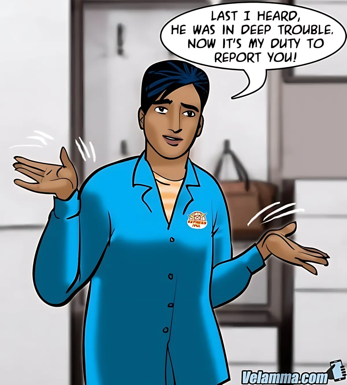 Velamma All Episodes Comics - 73 . Velamma - Episode 73 - Her Boy Toy - Page 76