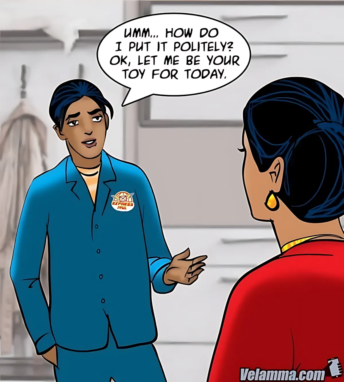 Velamma All Episodes Comics - 73 . Velamma - Episode 73 - Her Boy Toy - Page 81