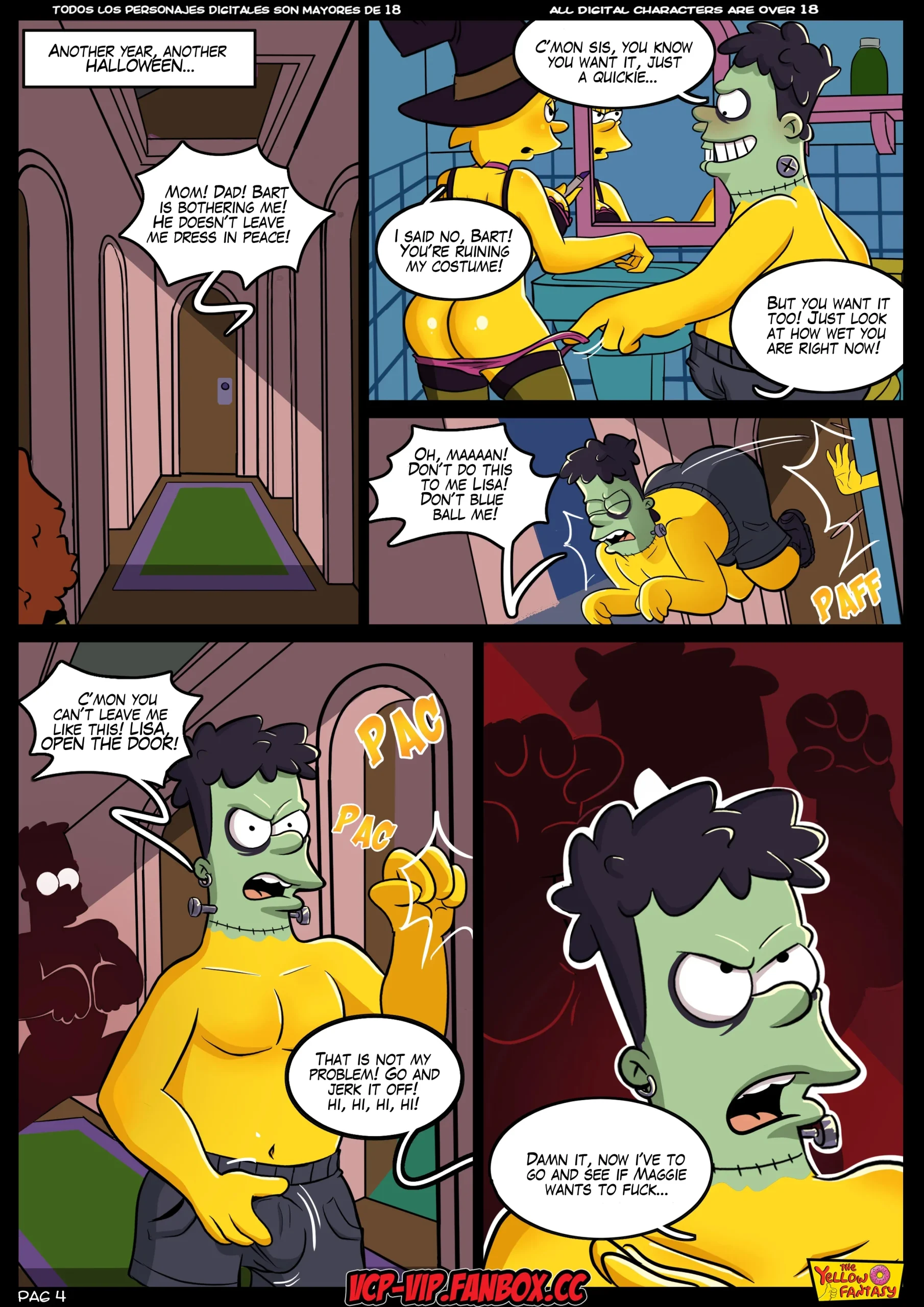 The Simpsons – TreeWhoreHouse of Horror [Yellow Fantasy] - he Simpsons - TreeWhoreHouse of Horror - Page 5