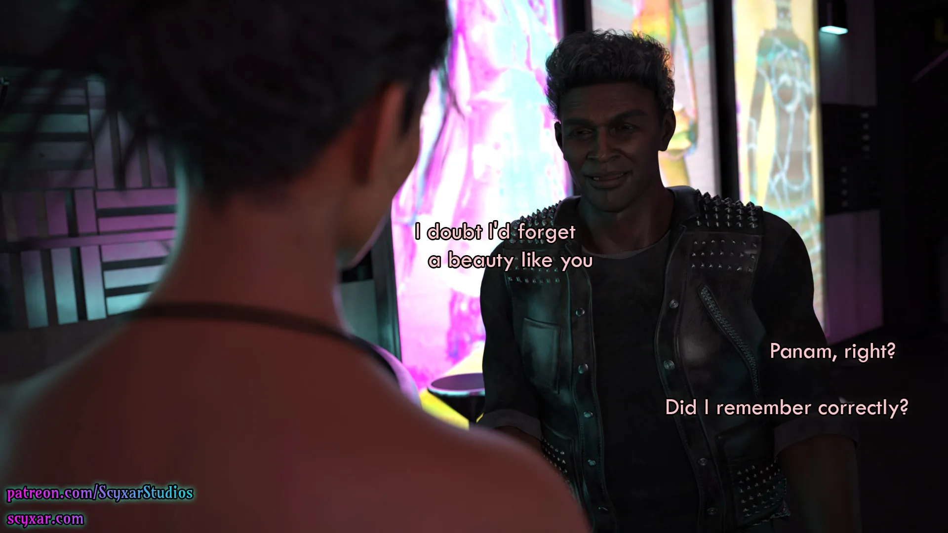 Once You Go Black, You Never Go Back (Cyberpunk) - 5 . Once You Go Black, You Never Go Back - Chapter 5 [Scyxar Studios] - Page 17